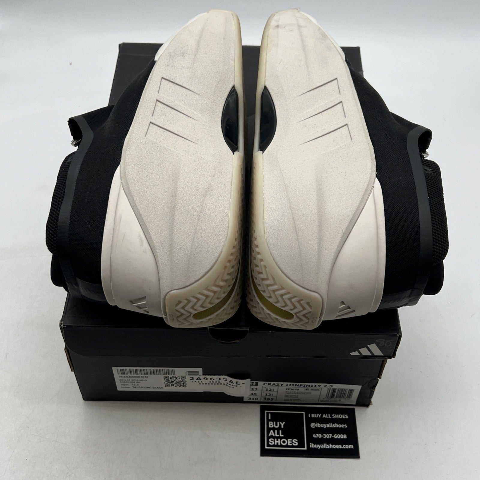 Size 13 - adidas Crazy IIInfinity Chalk (IE3079)