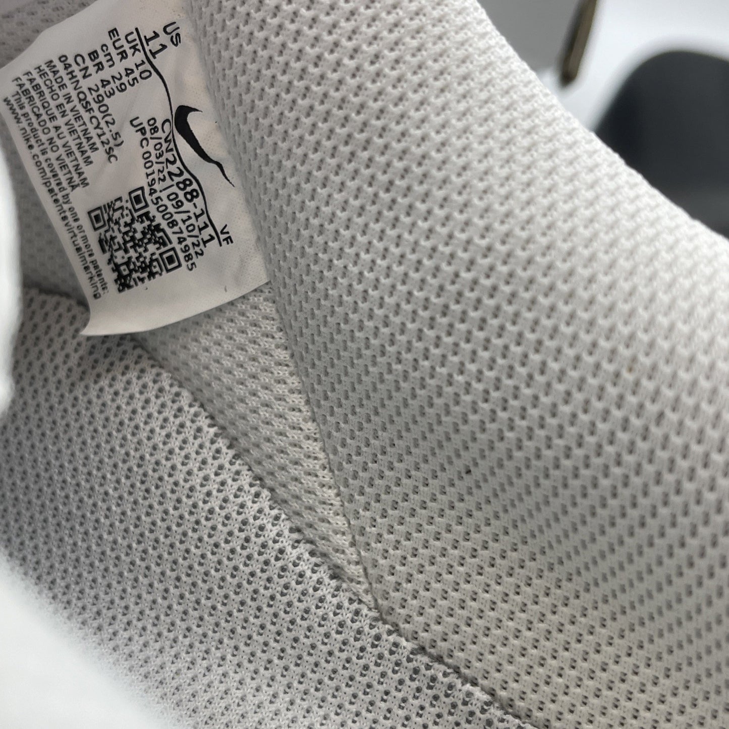 Size 11 - Nike Air Force 1 '07 Low Triple White Leather (CW2288-111)