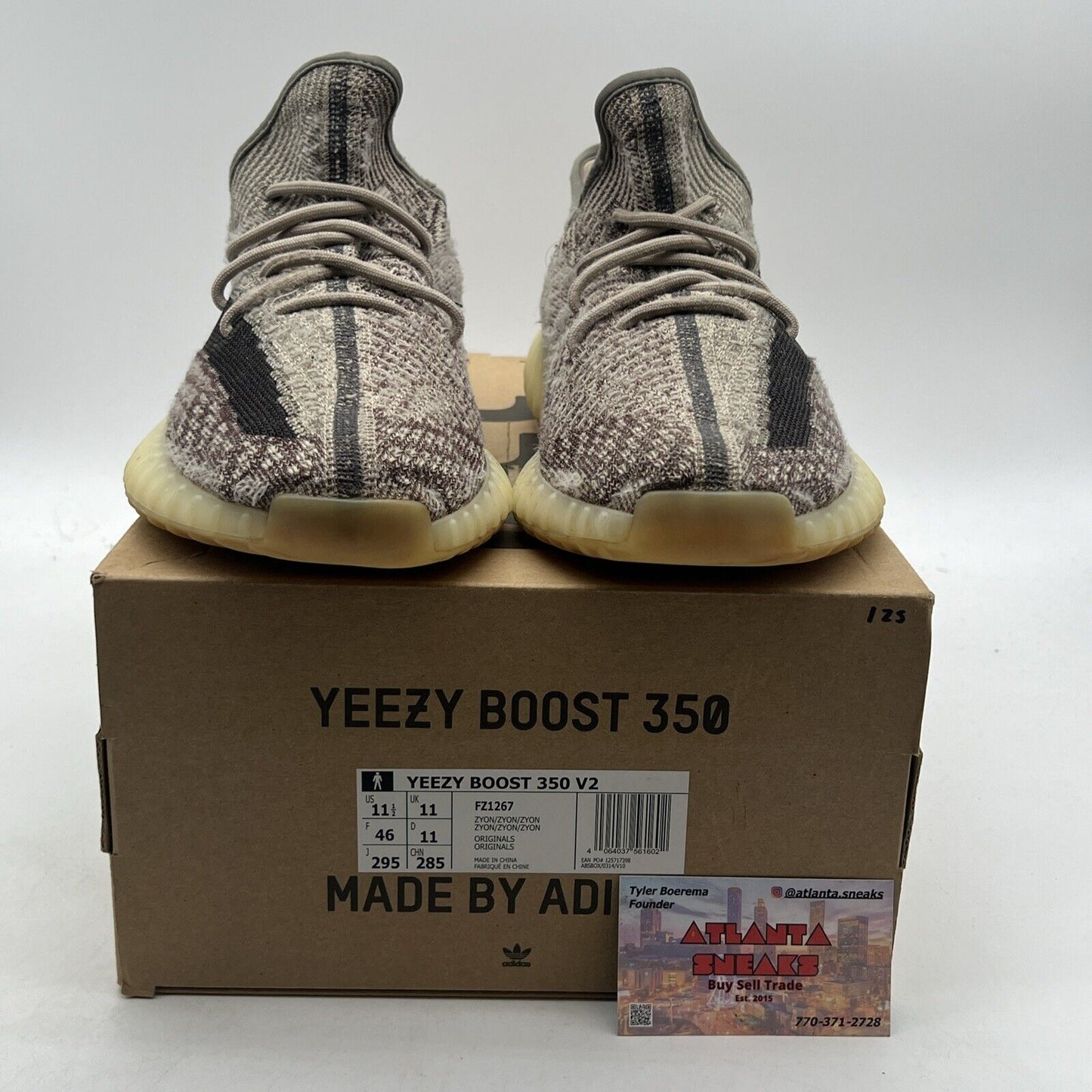 Size 11.5 - adidas Yeezy Boost 350 V2 Low Zyon (FZ1267)