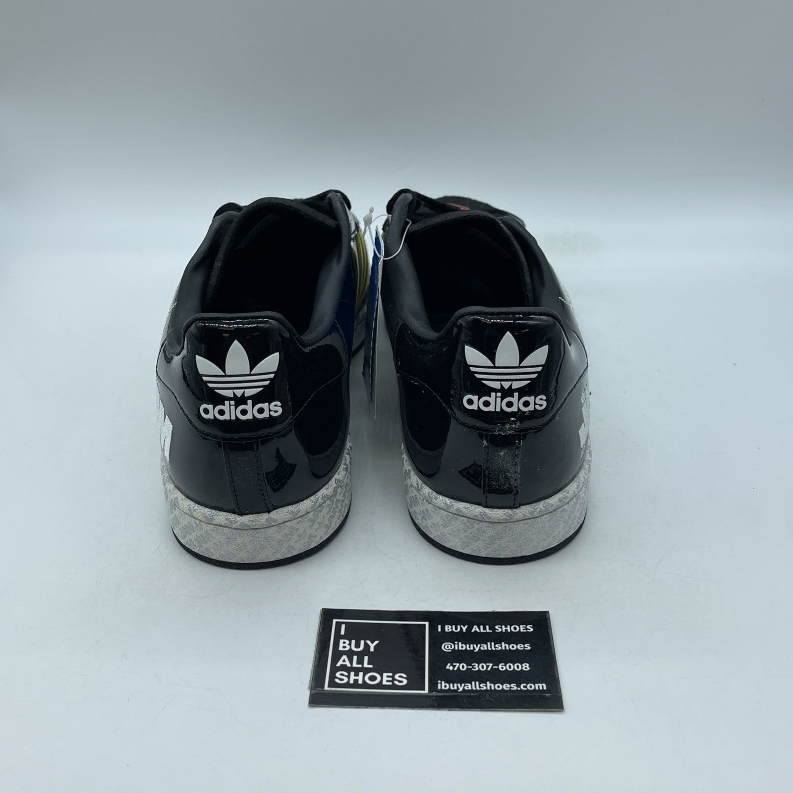 Size 13 - adidas Superstar 1 x Jam Mast Jay Black Leather (059621)