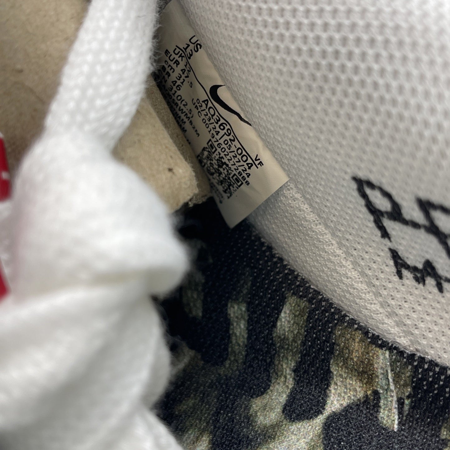 Size 13 - Nike G-Dragon x Air Force 1 '07 Para-Noise 3.0 (AQ3692-004)