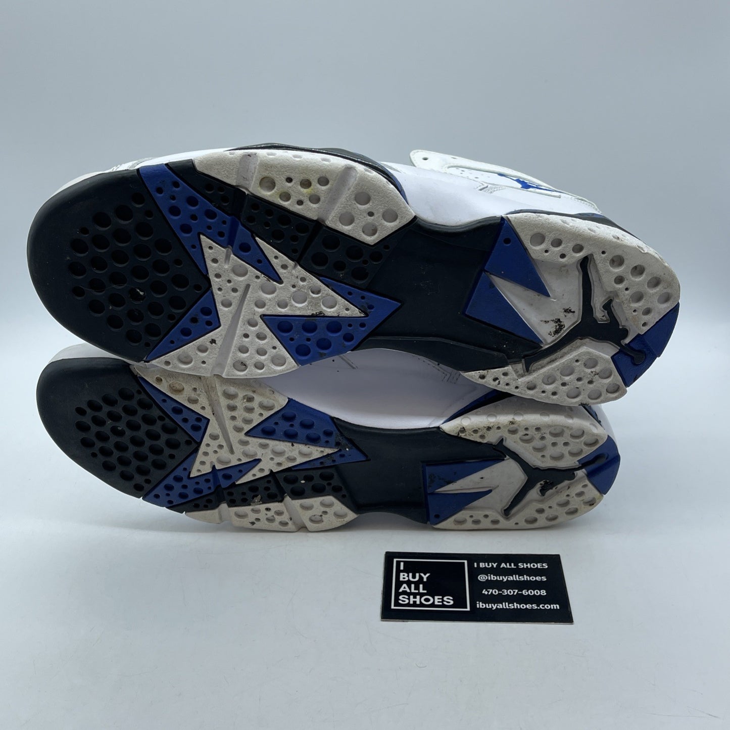 Size 9 - Air Jordan 7 Retro DMP Orlando Blue White Leather (304775-161)