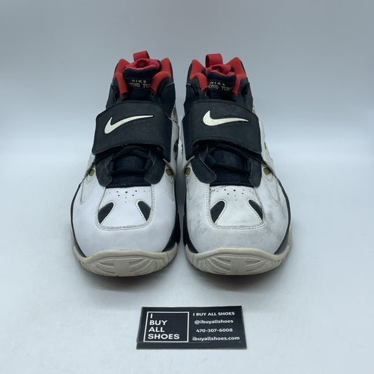 Size 13 - Nike Air Diamond Turf 2 Black White Gold (487658-070)
