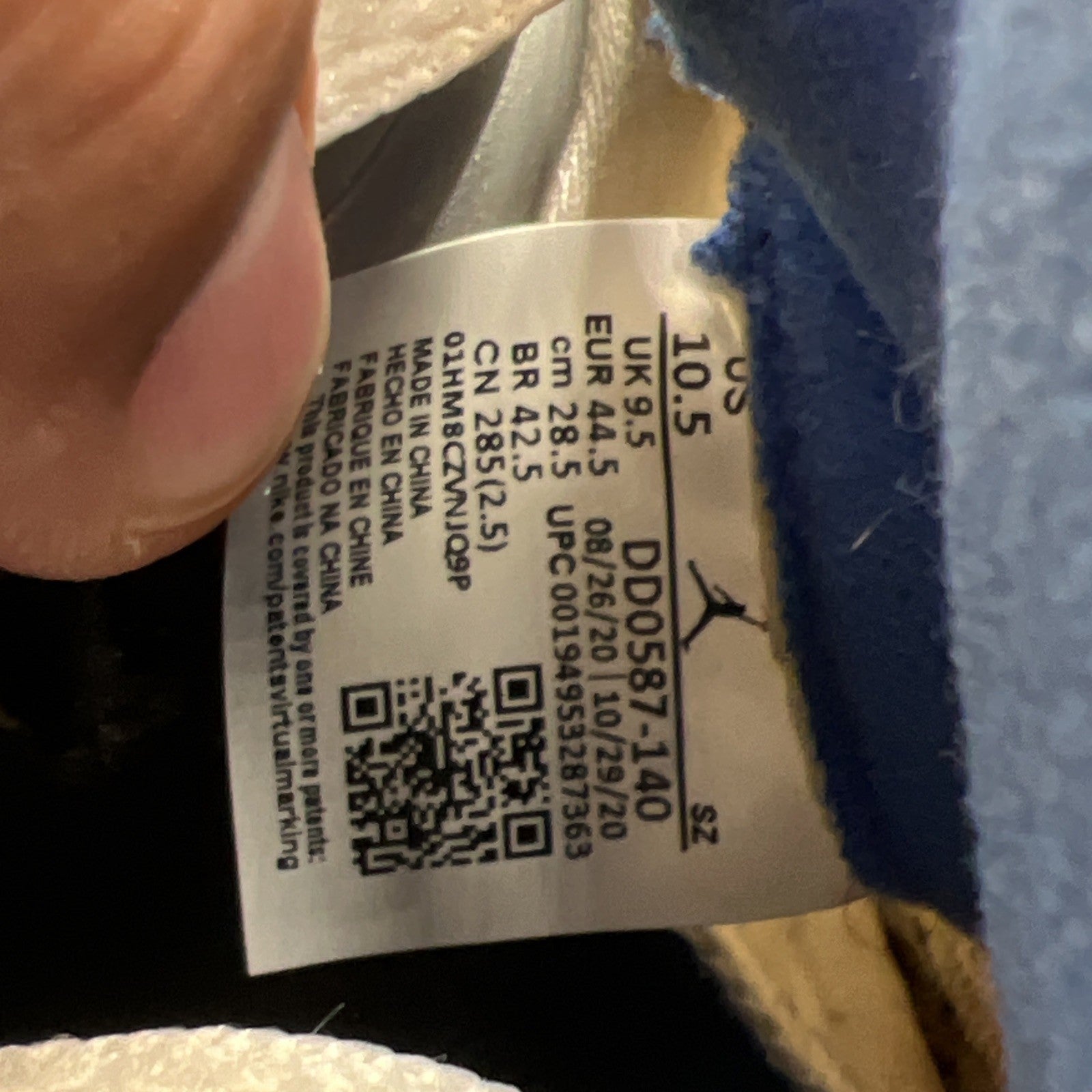 Size 10.5 - Air Jordan 5 Retro Stealth 2.0 (DD0587-140)