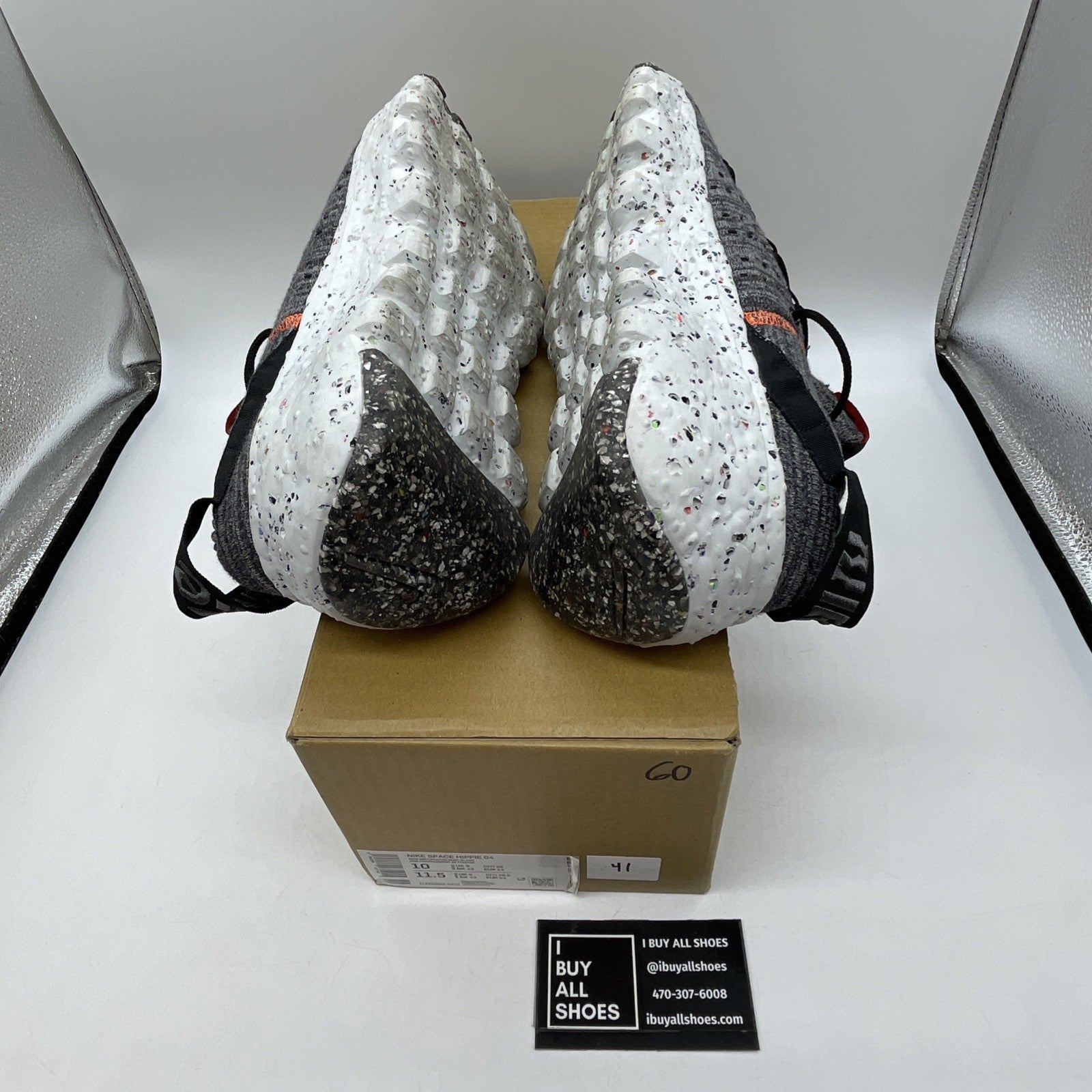 Size 10 - Nike Space Hippie 04 Iron Grey Black Suede (CZ6398-002)