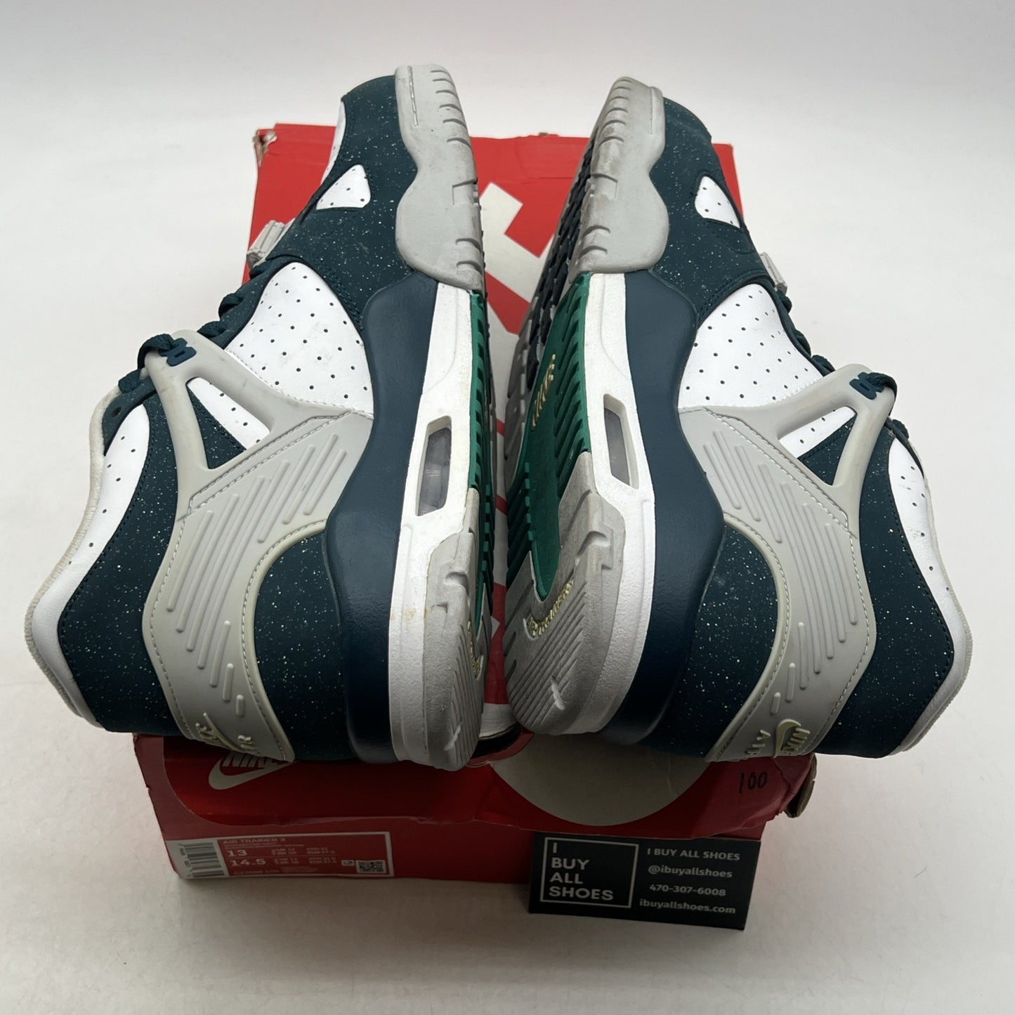 Size 13 - Nike Air Max Trainer 3 Midnight Turquoise (CZ3568-100)