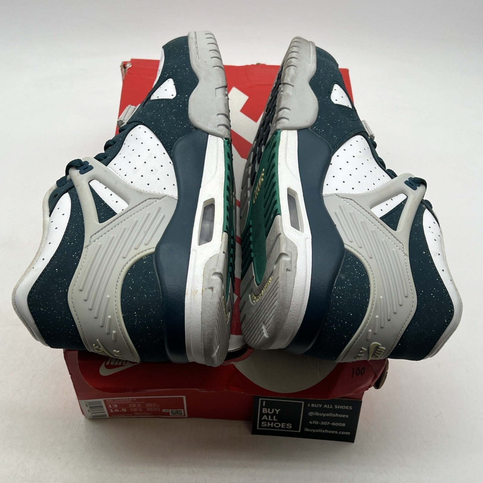 Size 13 - Nike Air Max Trainer 3 Midnight Turquoise (CZ3568-100)