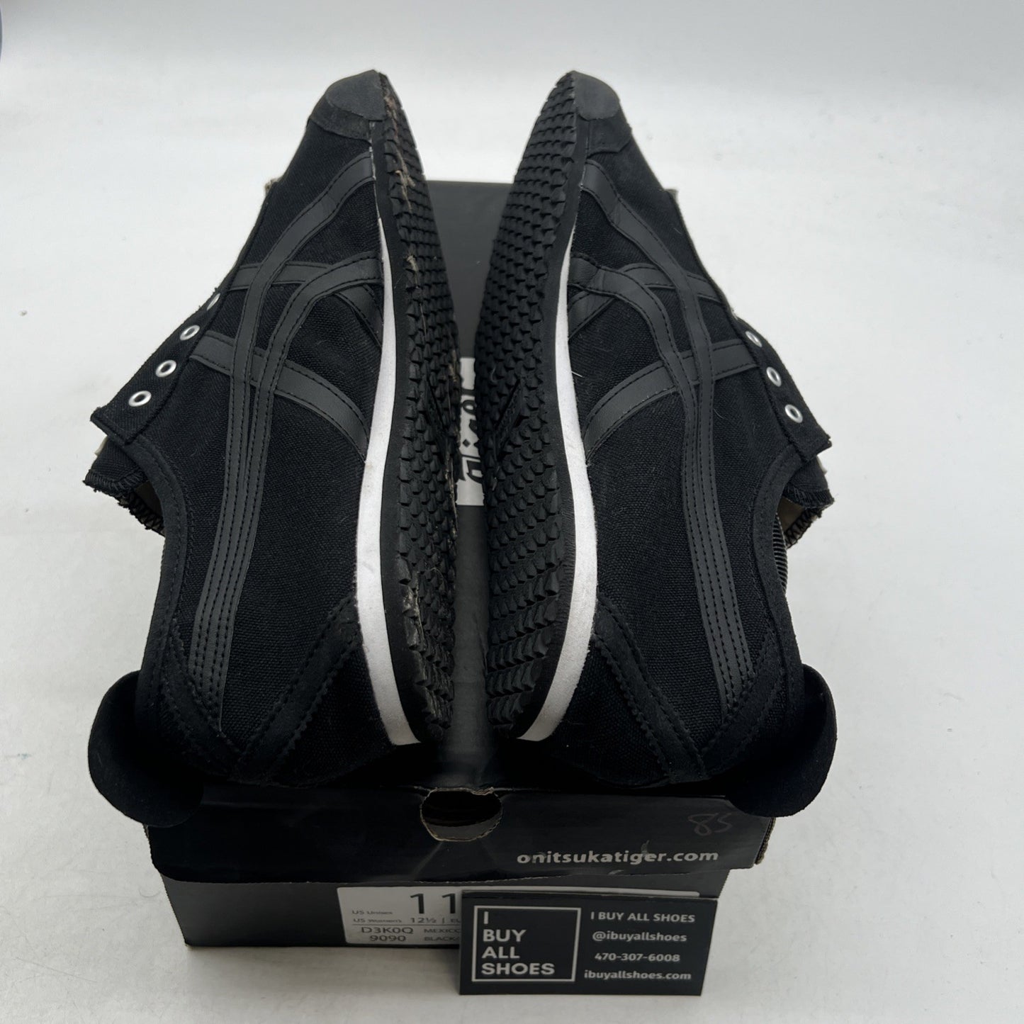 Size 11 - Onitsuka Tiger Mexico 66 Slip-On Trainers (D3K0Q-9090)