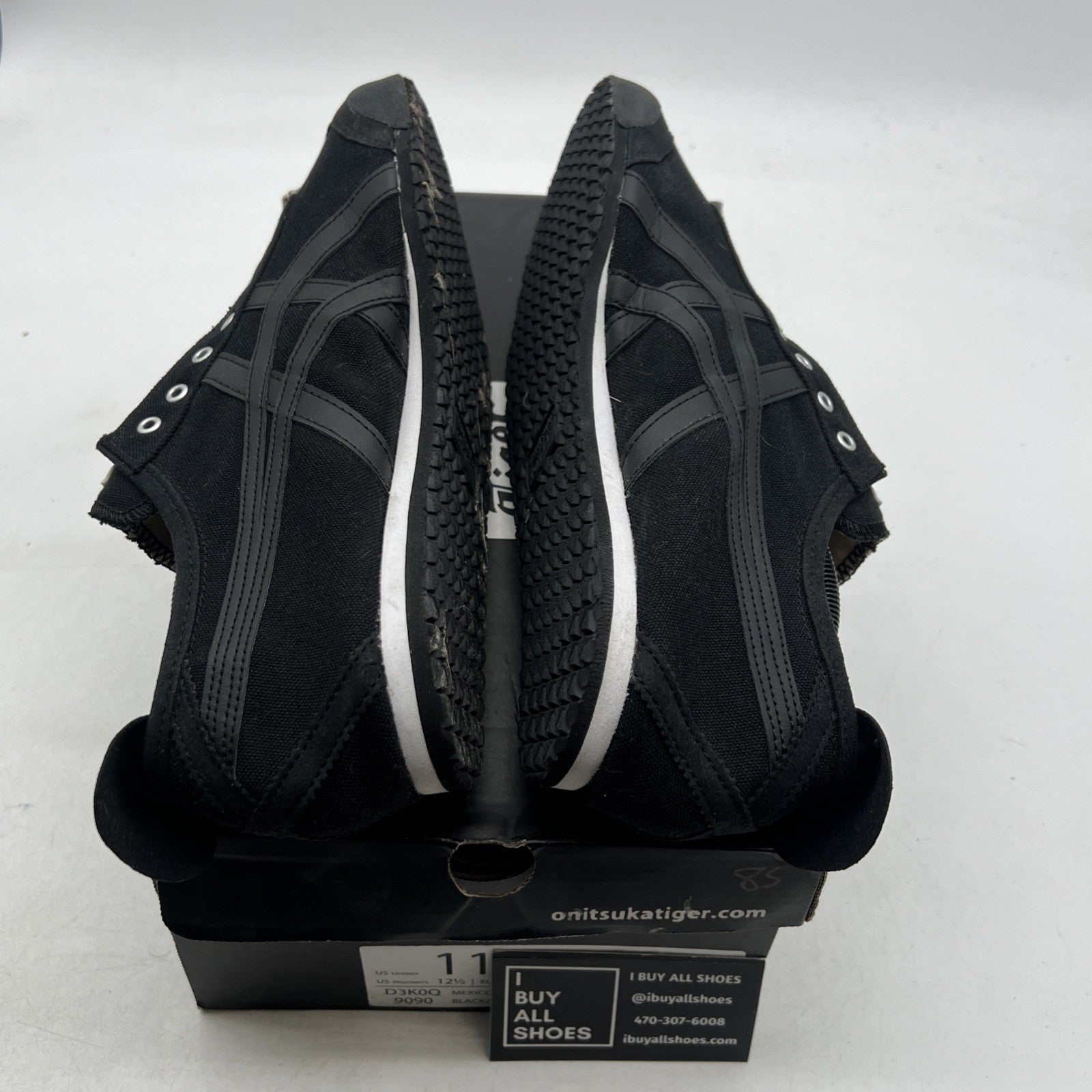 Size 11 - Onitsuka Tiger Mexico 66 Slip-On Trainers (D3K0Q-9090)