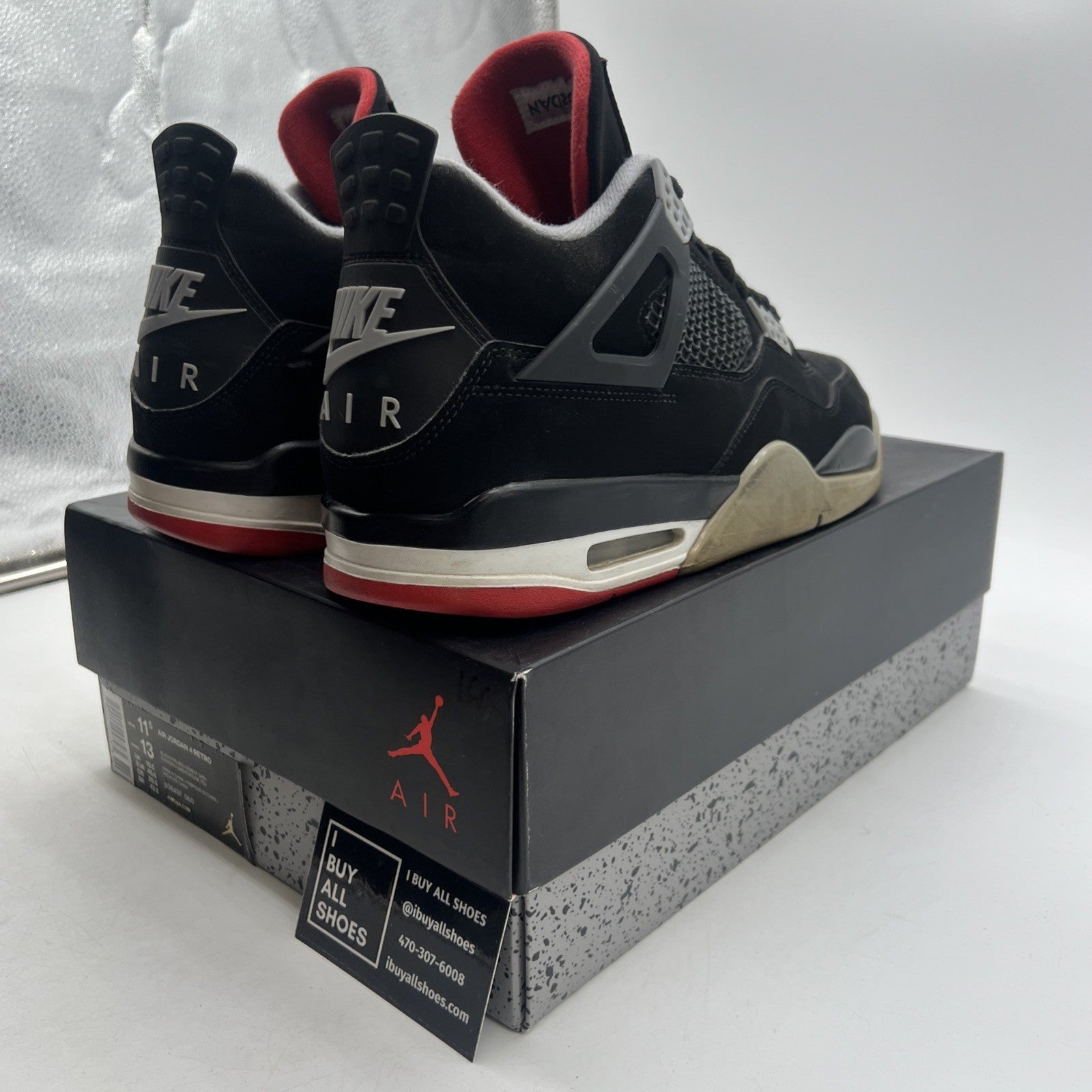 Size 11.5 - Air Jordan 4 Retro OG Mid Bred 2019 (308497-060)