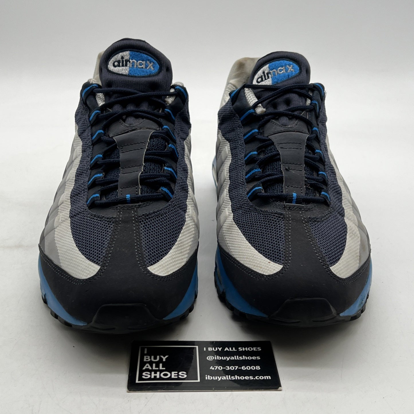 Size 13 - Nike Air Max 95 No Sew - Dark Obsidian (616190-004)
