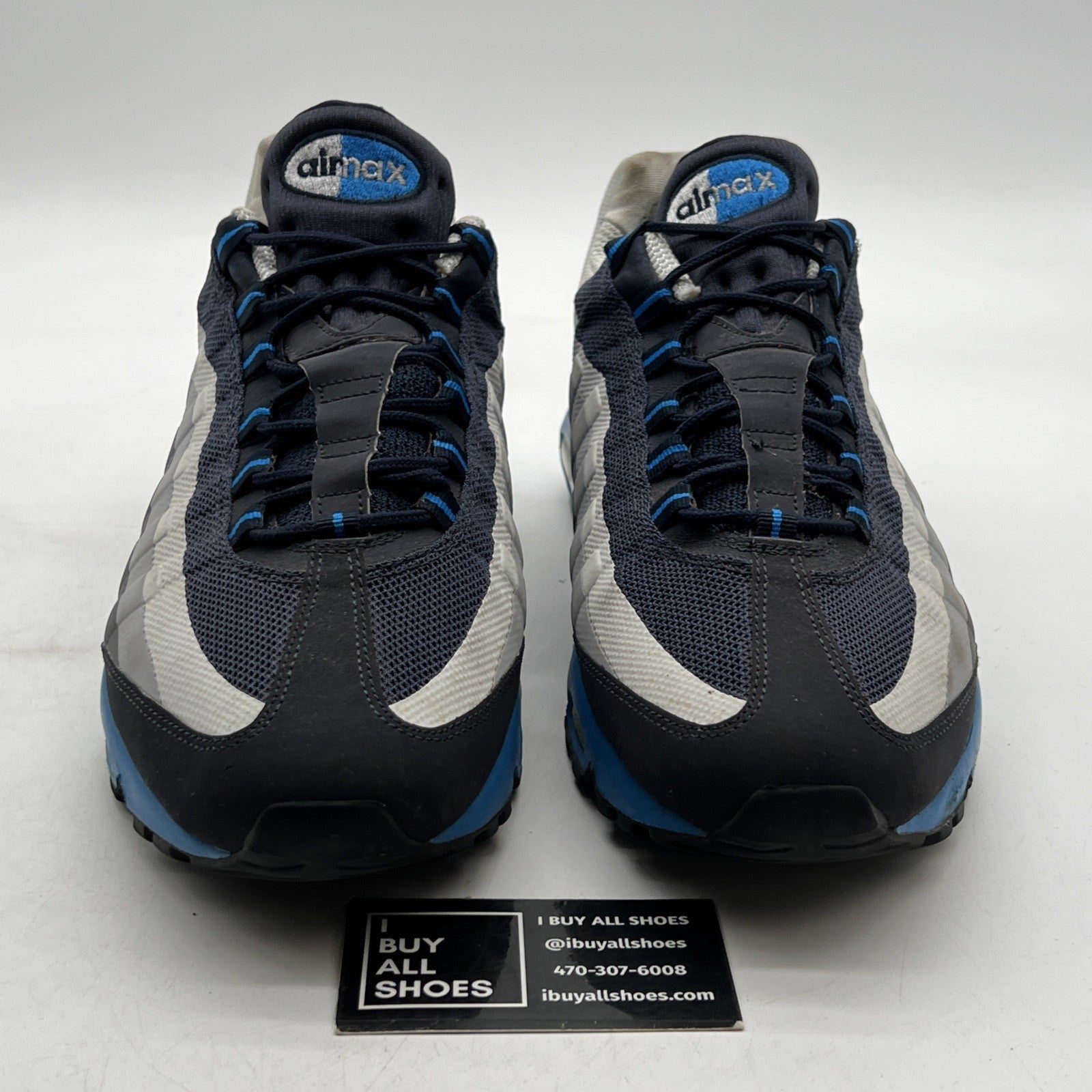 Size 13 - Nike Air Max 95 No Sew - Dark Obsidian (616190-004)