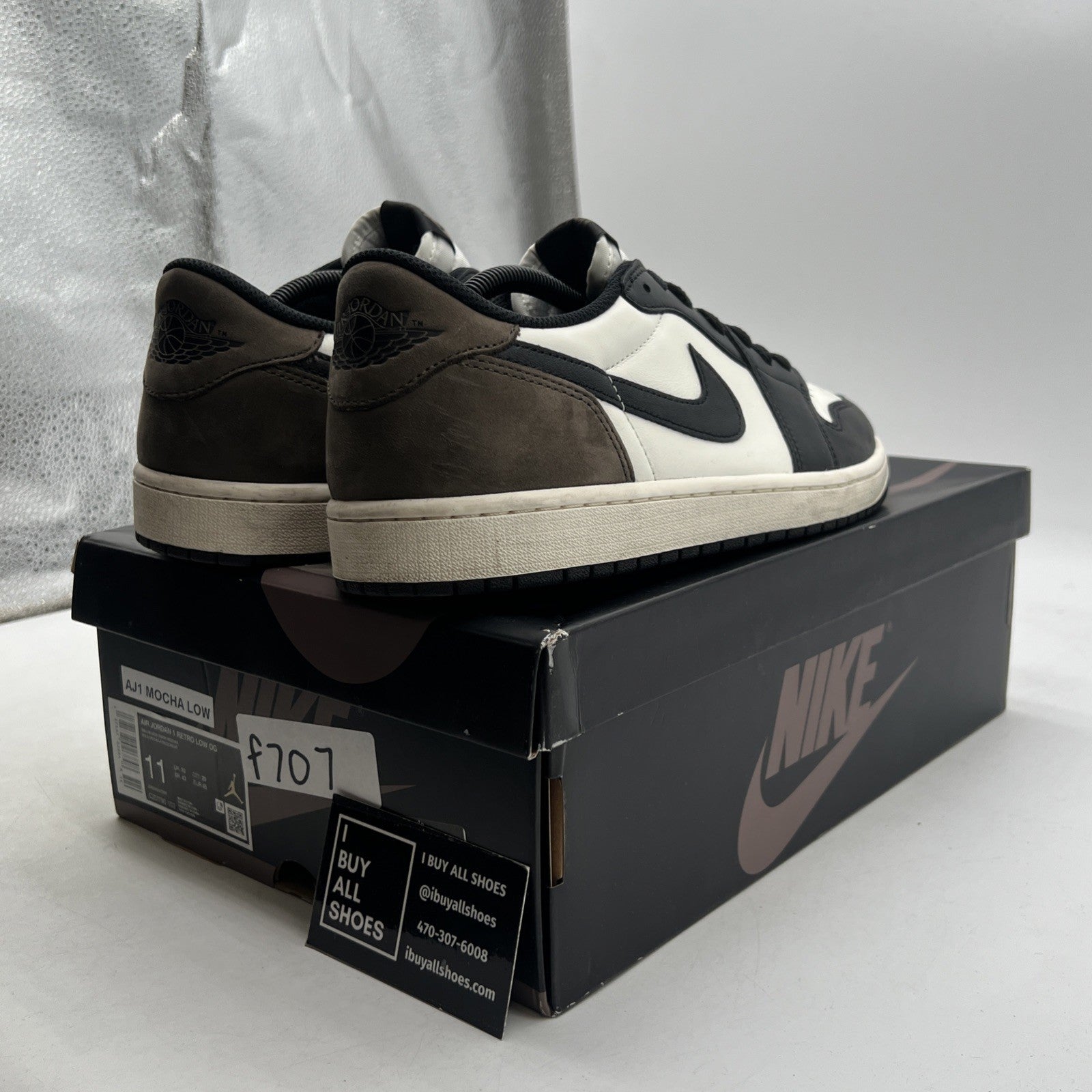 Size 11 - Air Jordan 1 Retro OG Low Mocha (CZ0790-102)