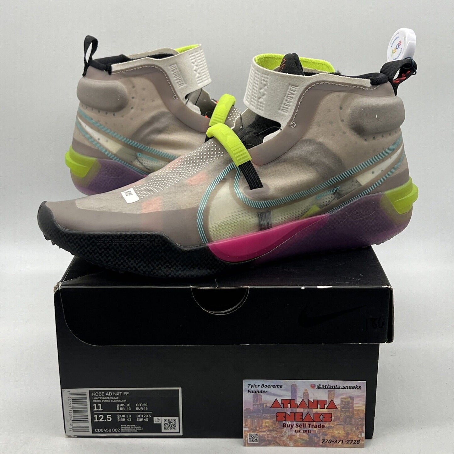 Size 11 - Nike Kobe AD NXT 360 FastFit Multi-Color (CD0458-002)