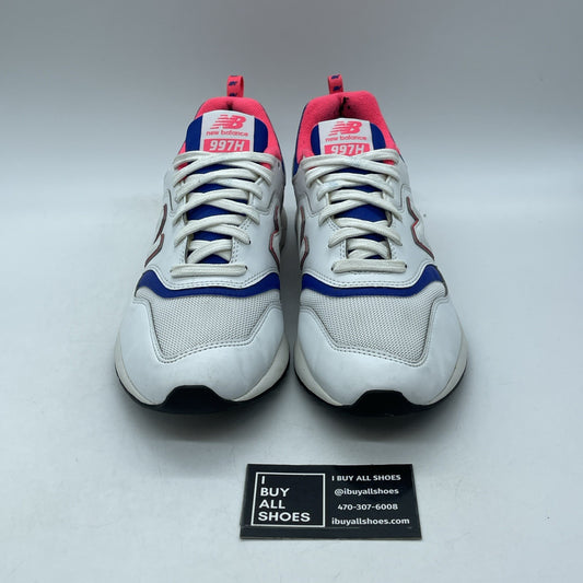 Size 10 - New Balance 997 White Pink Blue (CM997HAJ)
