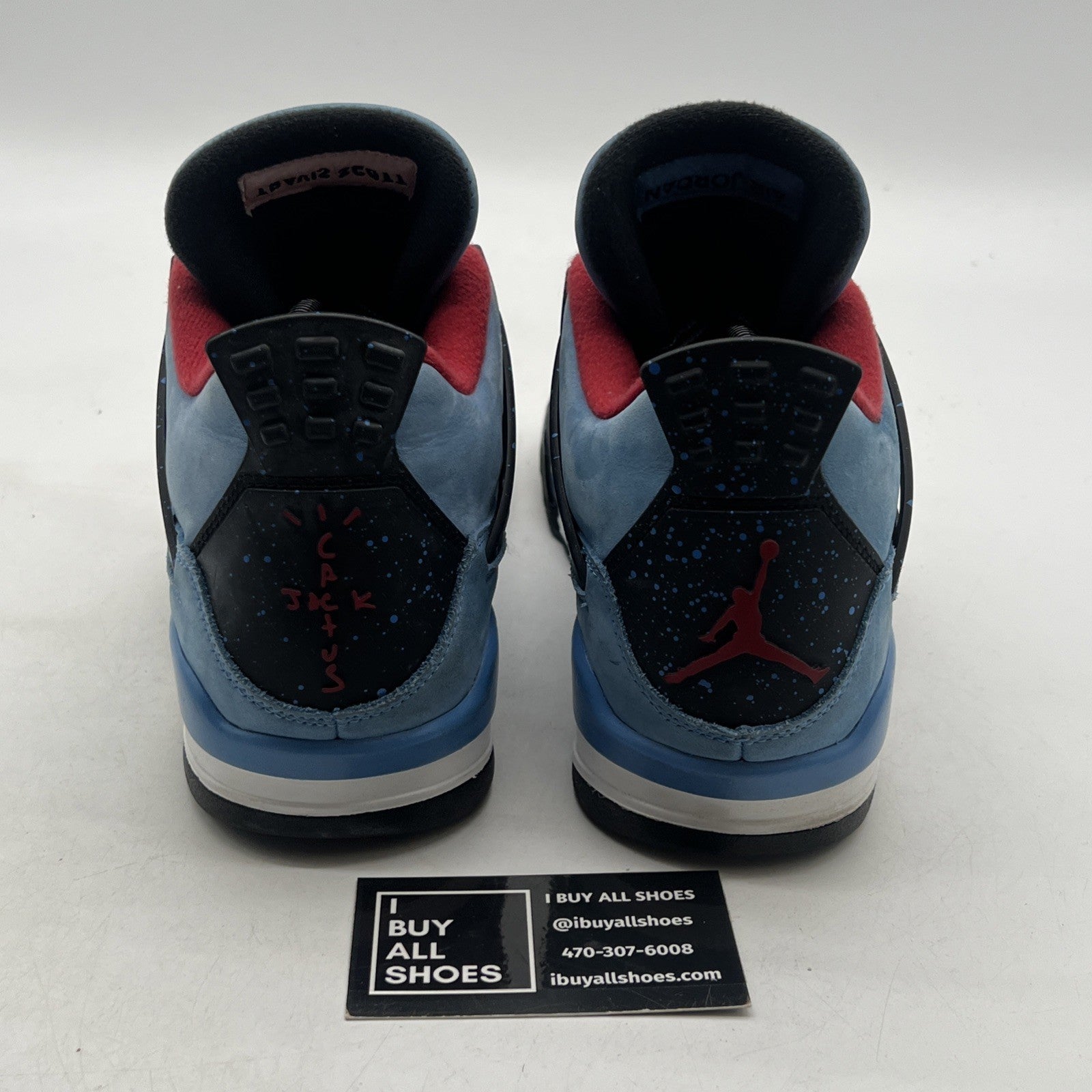 Size 9 - Air Jordan 4 Retro x Travis Scott Mid Cactus Jack (308497-406)