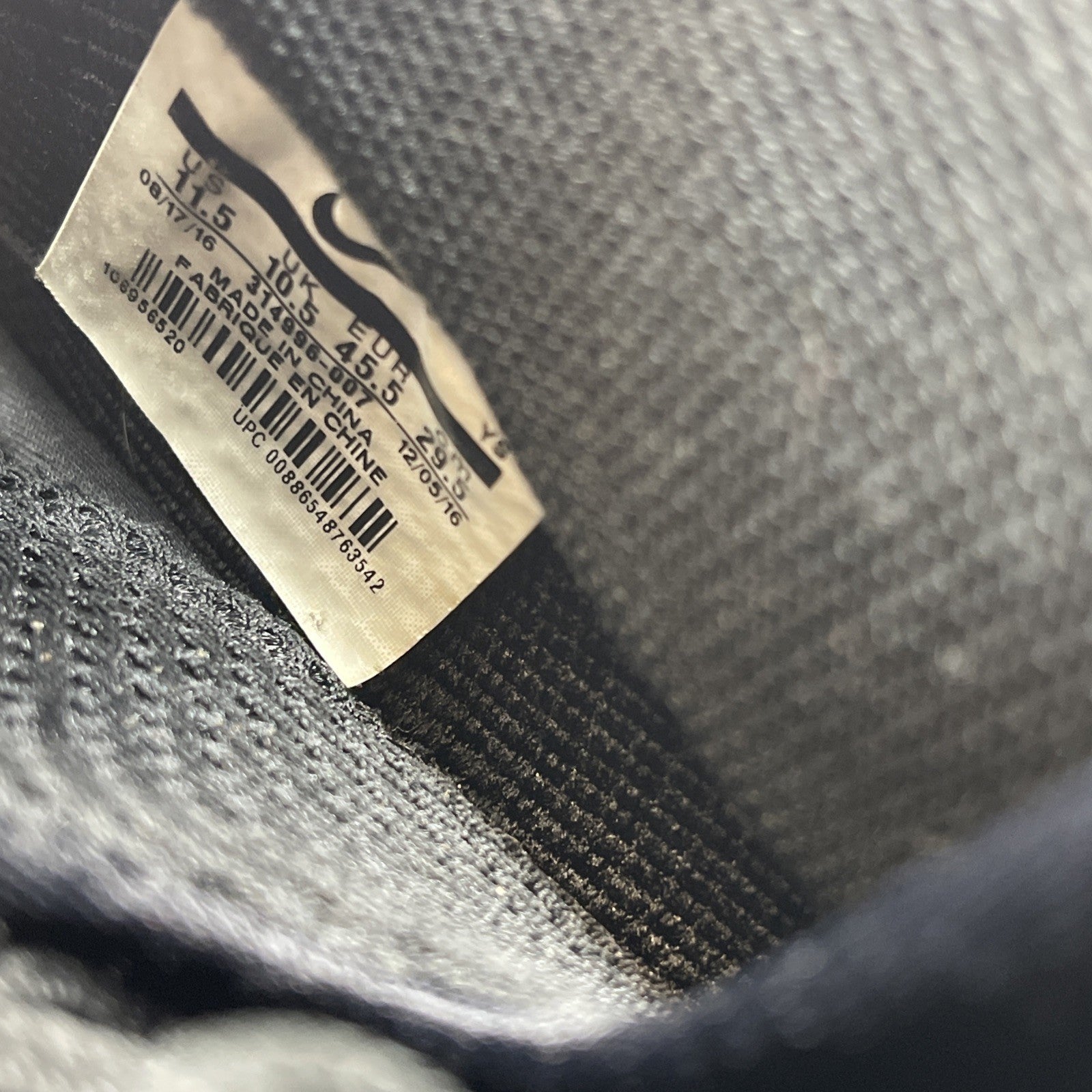 Size 11.5 - Nike Air Foamposite One 2017 Copper Black Suede (314996-007)