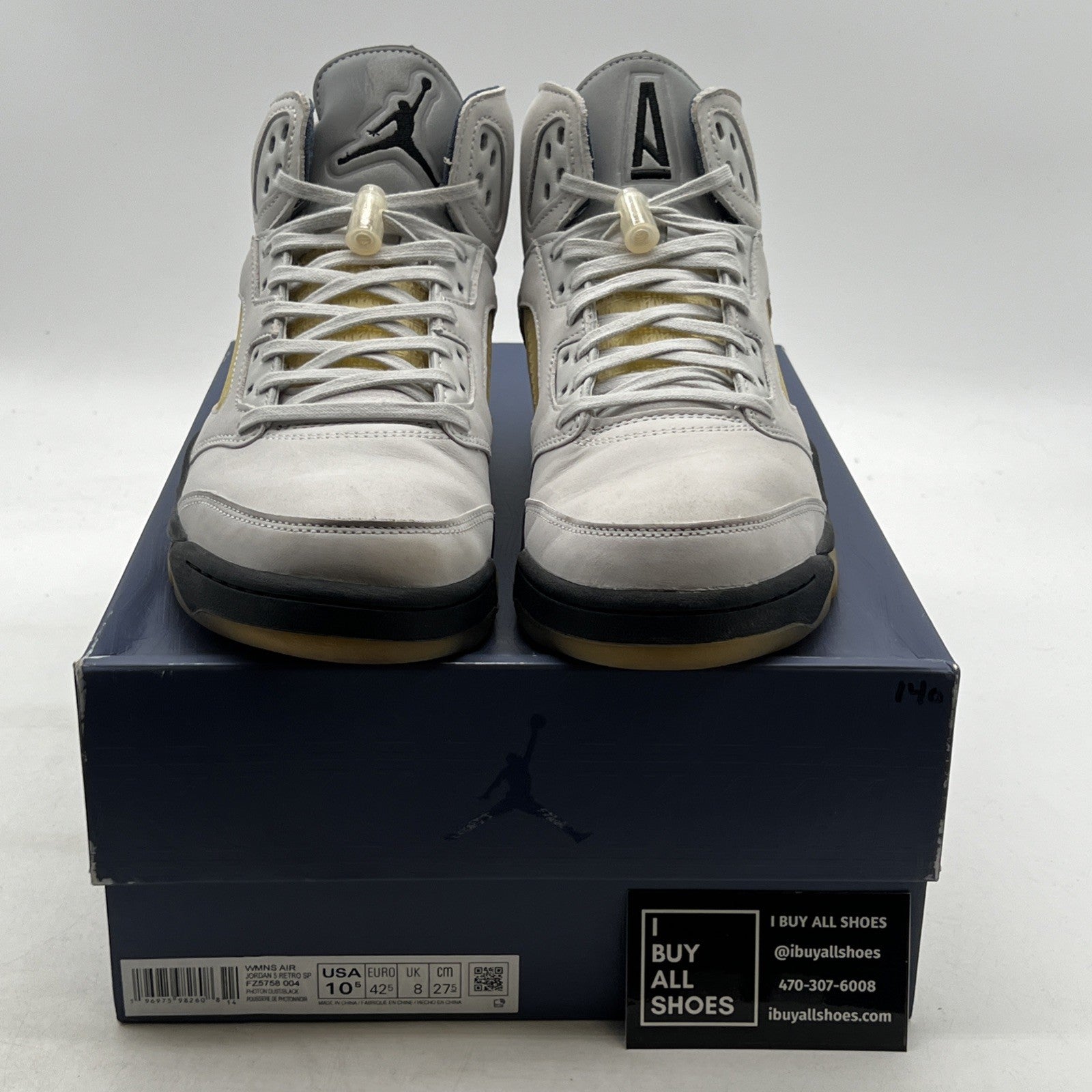 Size 10.5 - A Ma Maniére x Air Jordan 5 Retro Dawn W (FZ5758-004)