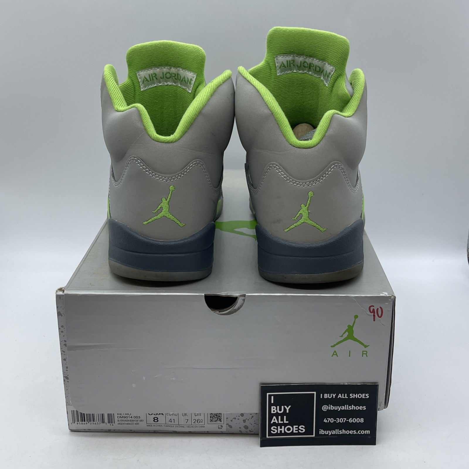 Size 8 - Air Jordan 5 Retro Green Bean (DM9014-003)