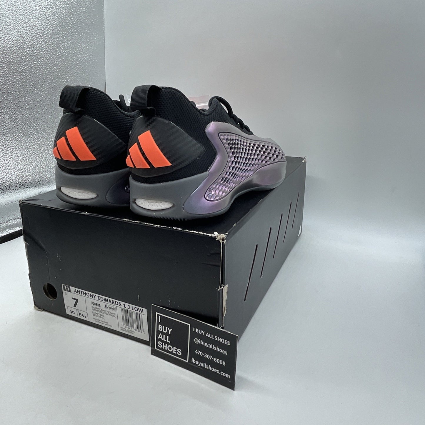 Size 7 - Adidas AE 1 Low Iron Sharpens Iron (JQ8885)