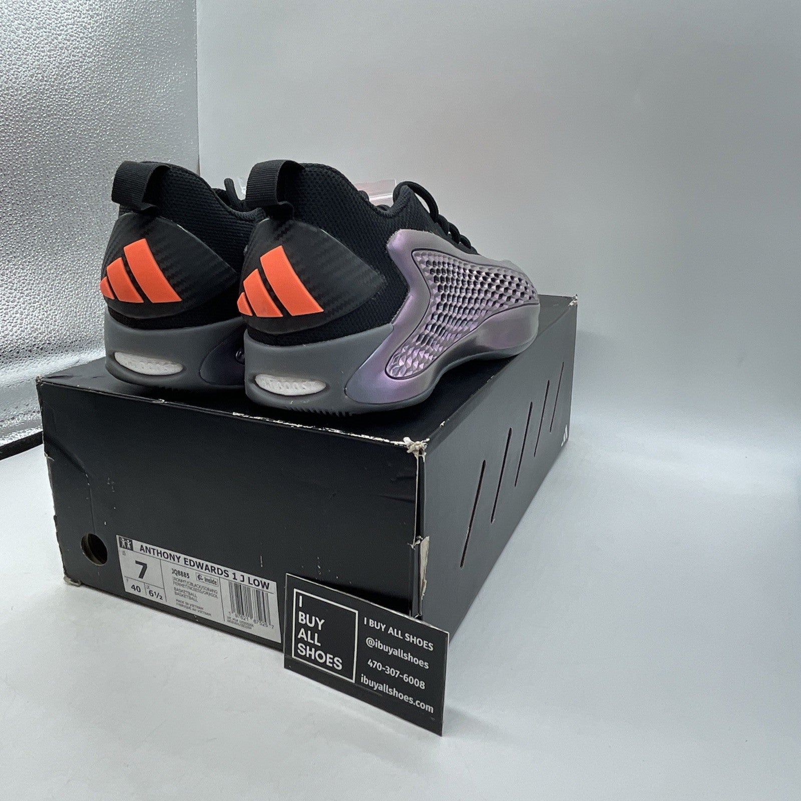 Size 7 - Adidas AE 1 Low Iron Sharpens Iron (JQ8885)