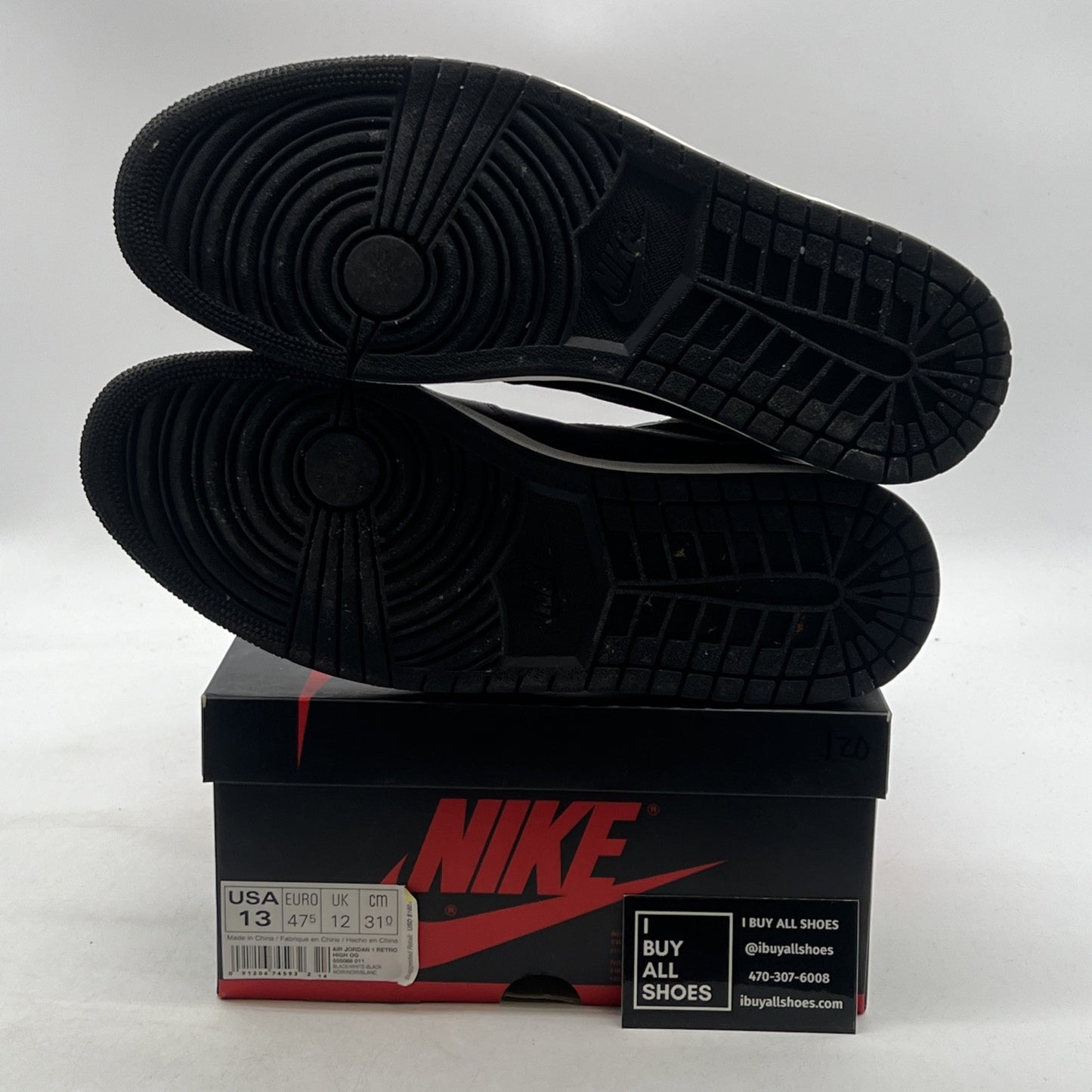 Size 13 - Air Jordan 1 Retro OG Prm High Yin Yang (555088-011)
