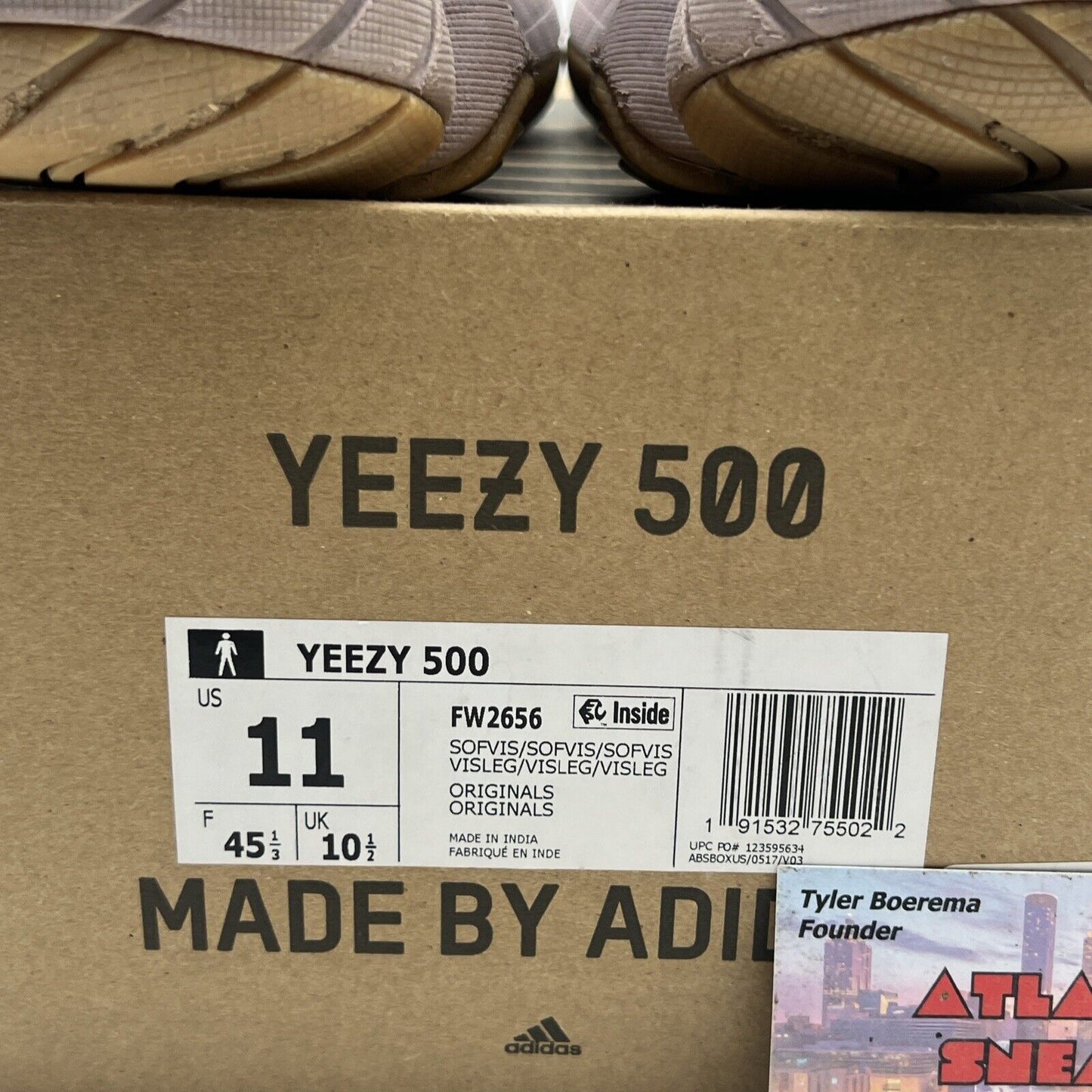 Size 11 - adidas Yeezy 500 Soft Vision (FW2656)