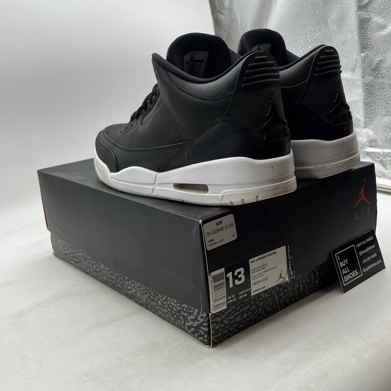 Size 13 - Air Jordan 3 Retro Cyber Monday (136064-020)