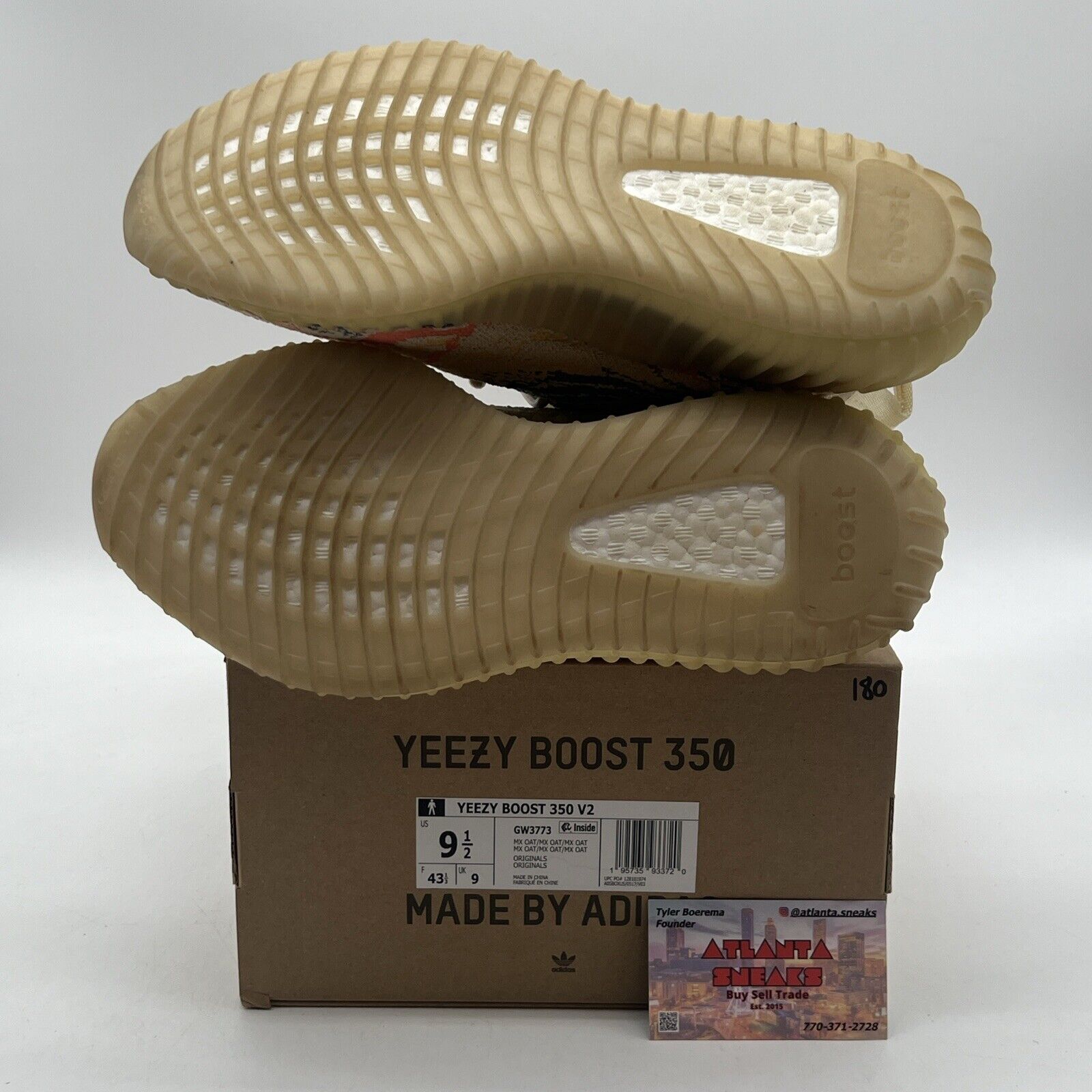 Size 9.5 - adidas Yeezy Boost 350 V2 Low MX Oat (GW3773)