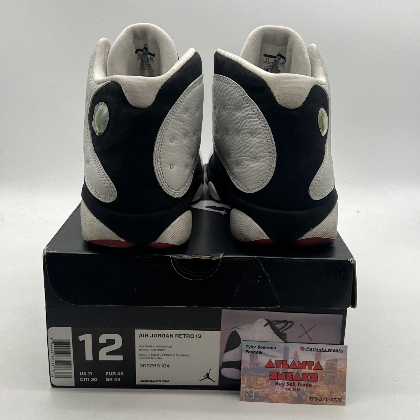 Size 12 - Air Jordan 13 Retro 2013 He Got Game (309159-104)