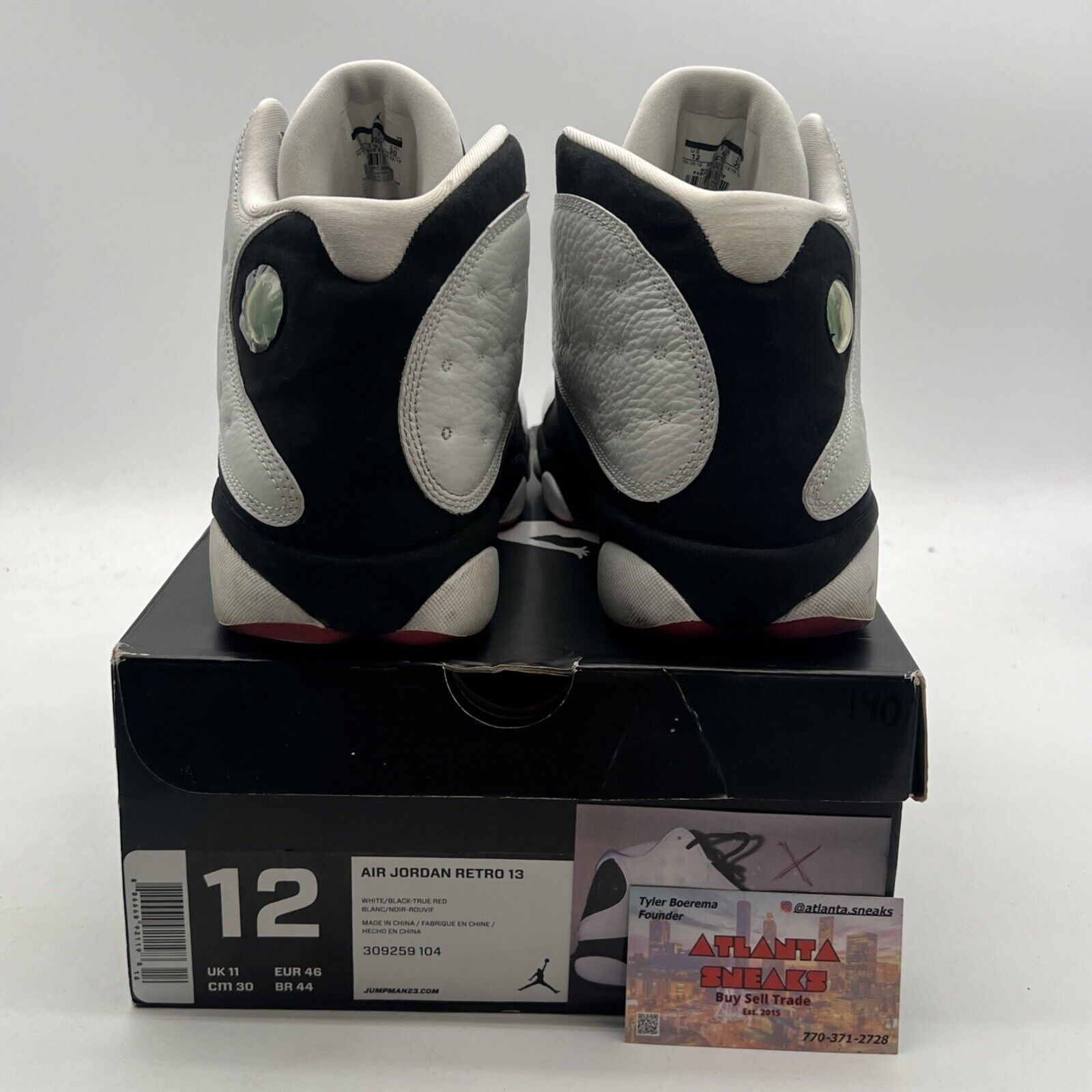 Size 12 - Air Jordan 13 Retro 2013 He Got Game (309159-104)