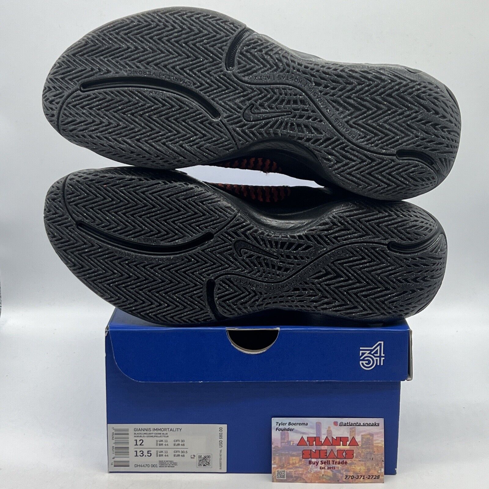 Size 7 - Nike Giannis Immortality Low Force Field Brand New Og All