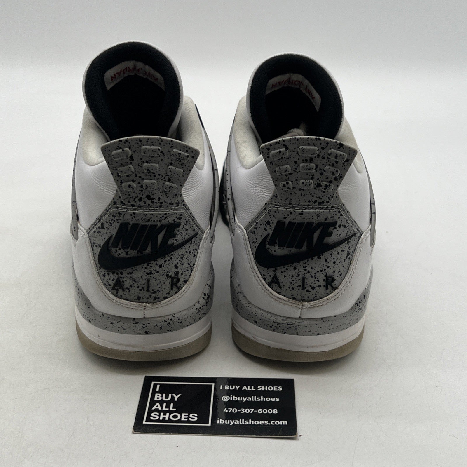 Size 12 - Air Jordan 4 Retro OG Mid White Cement (840606-192)