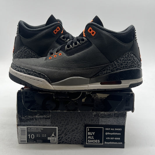 Size 10 - Air Jordan 3 Retro 2023 Mid Fear (CT8532-080)