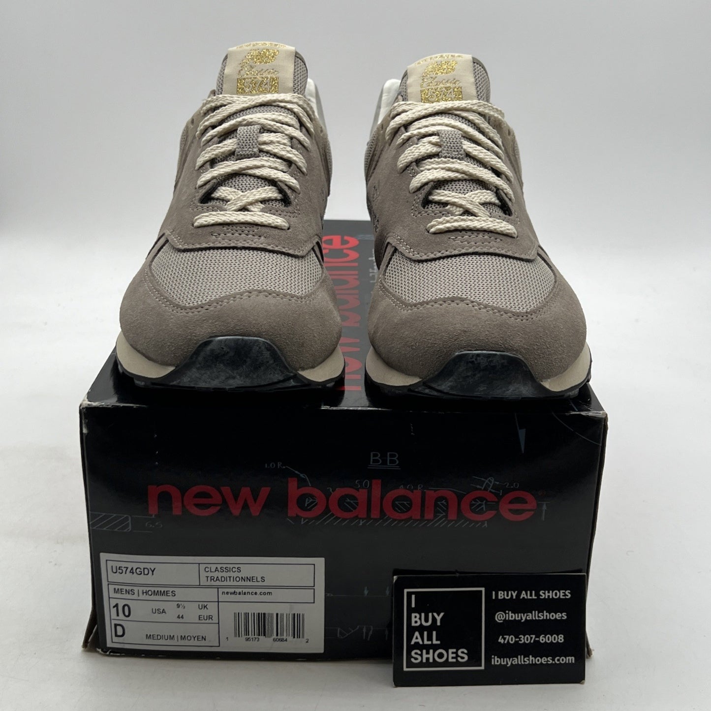 Size 10 - New Balance 574 Un-N-Ding (U574GDY)