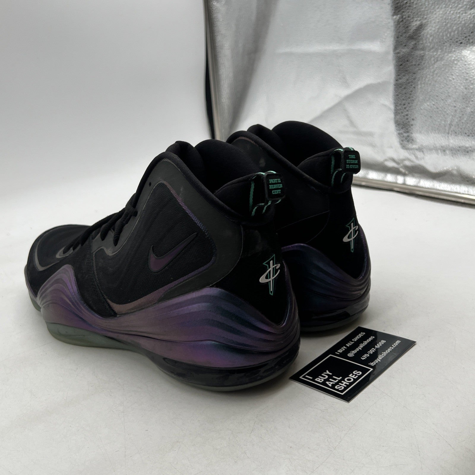 Size 13 - Nike Air Penny 5 Invisibility Cloak (537331-002)
