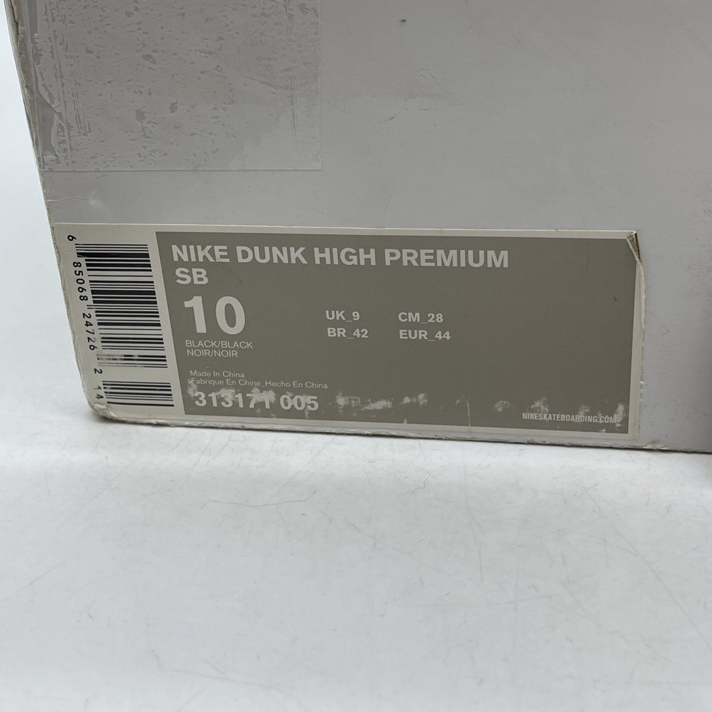 Size 10 - Nike Dunk Premium SB High Bloody Sunday (313171-005)
