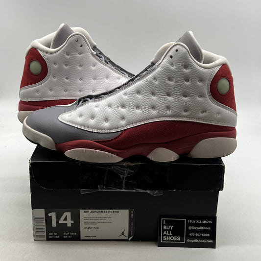 Size 14 - Air Jordan 13 Retro 2014 Grey Toe (414571-126)