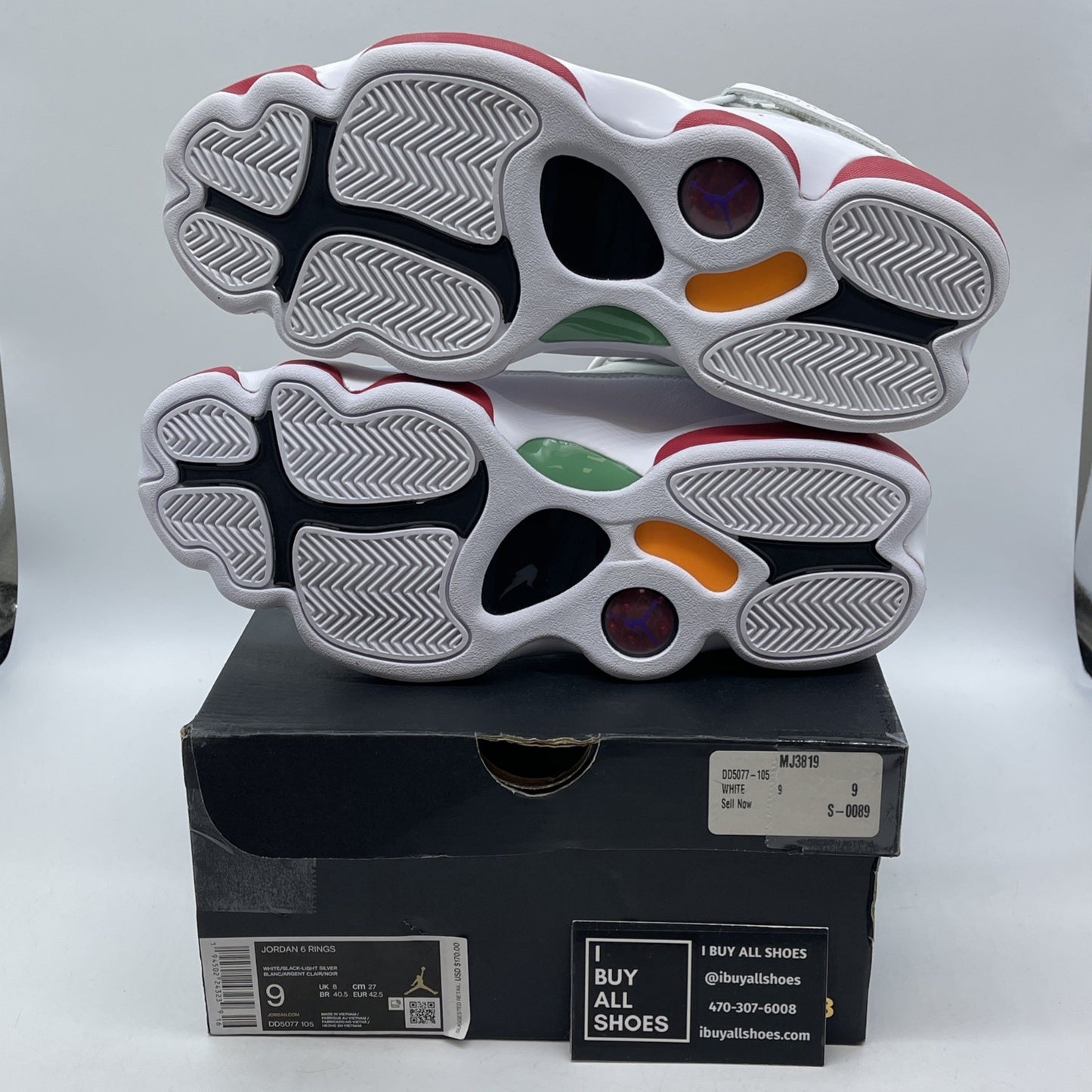 Size 9 - Jordan 6 Rings Hare White Suede Leather (DD5077-105)
