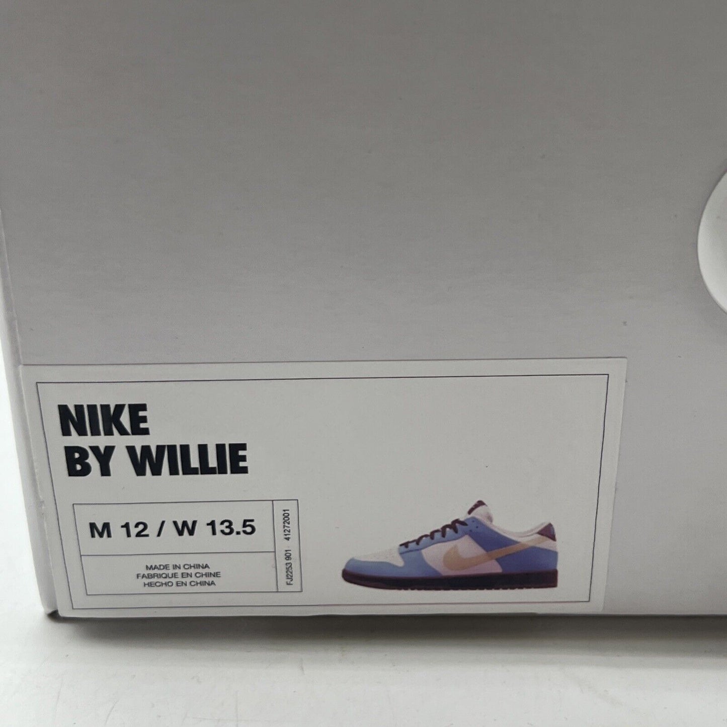 Size 12 - Nike Dunk Low By You Turquoise/Black/Cream Swoosh