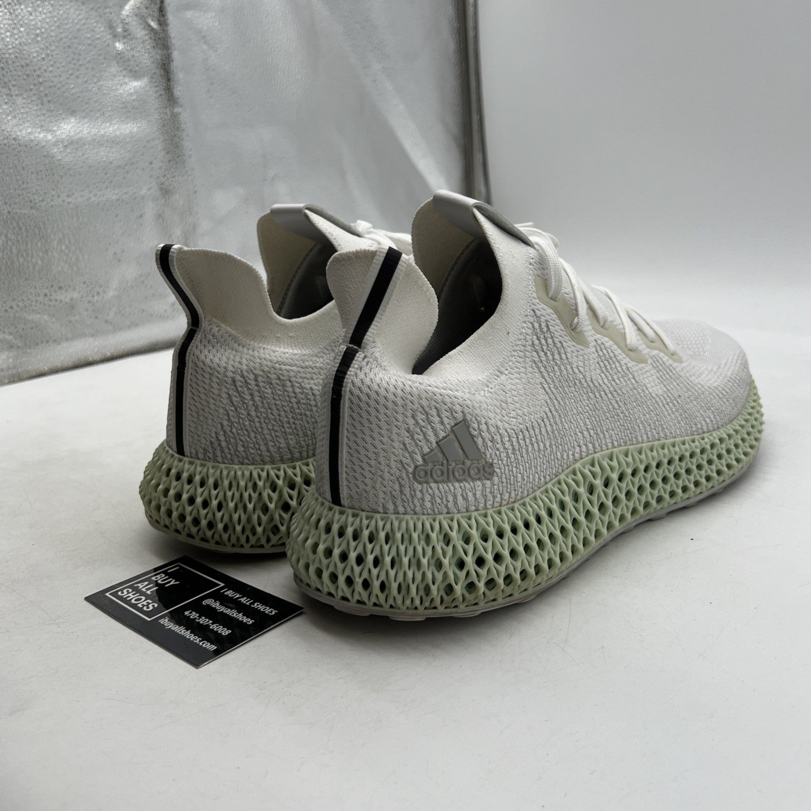Size 14 - Adidas AlphaEdge 4D Footwear White (CG5526)