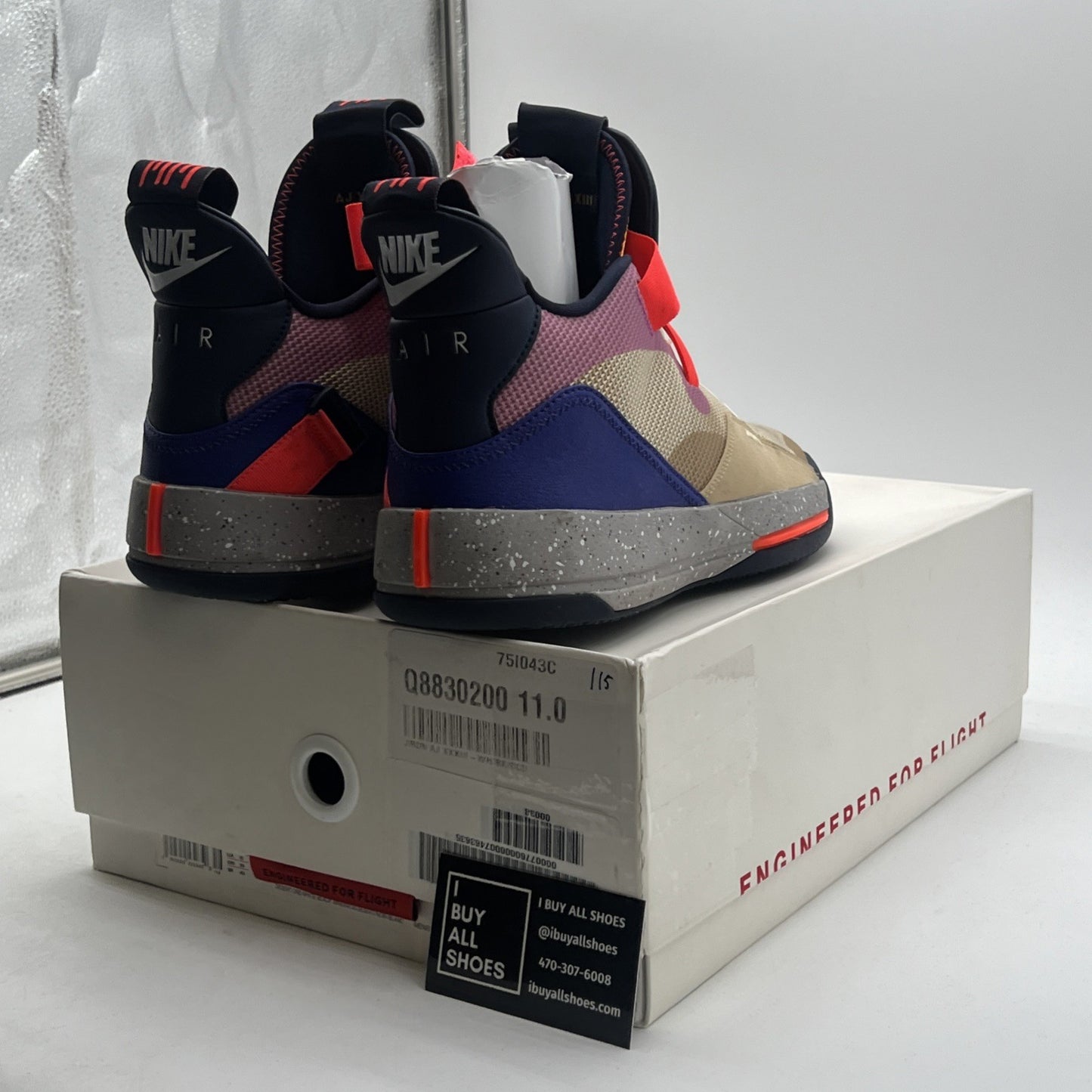 Size 11 - Air Jordan 33 Visible Utility (AQ8830-200)