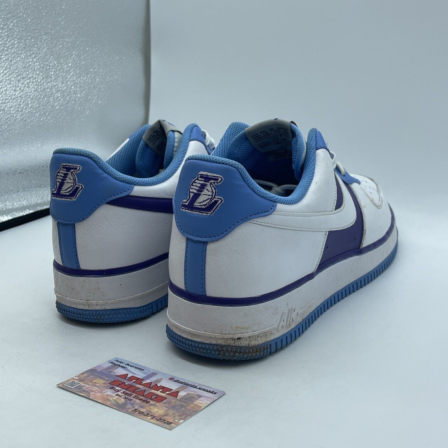 NBA X Air Force 1 ‘07 LV8 75th Anniversary- Lakers’ Blue Purple (DC8874-101)