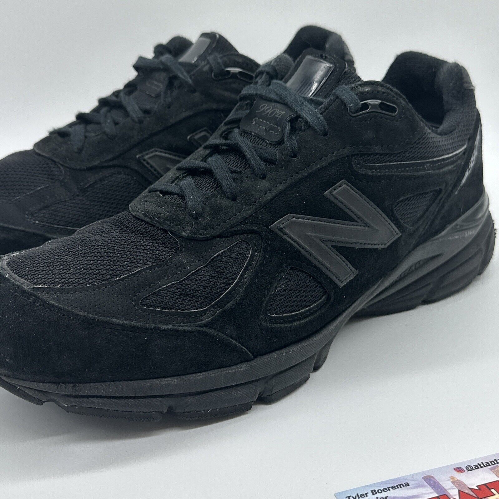 Size 12.5 - New Balance 990 Black - M990BB4