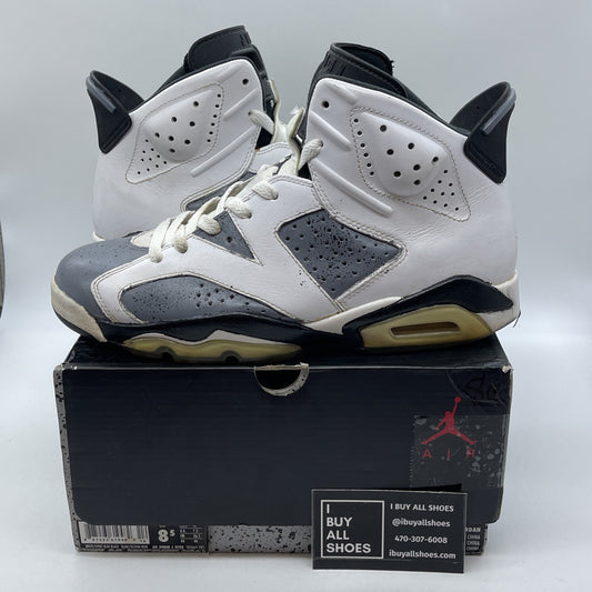 Size 8.5 - Air Jordan 6 Retro 2014 Sport Blue White Custom (384664-107)
