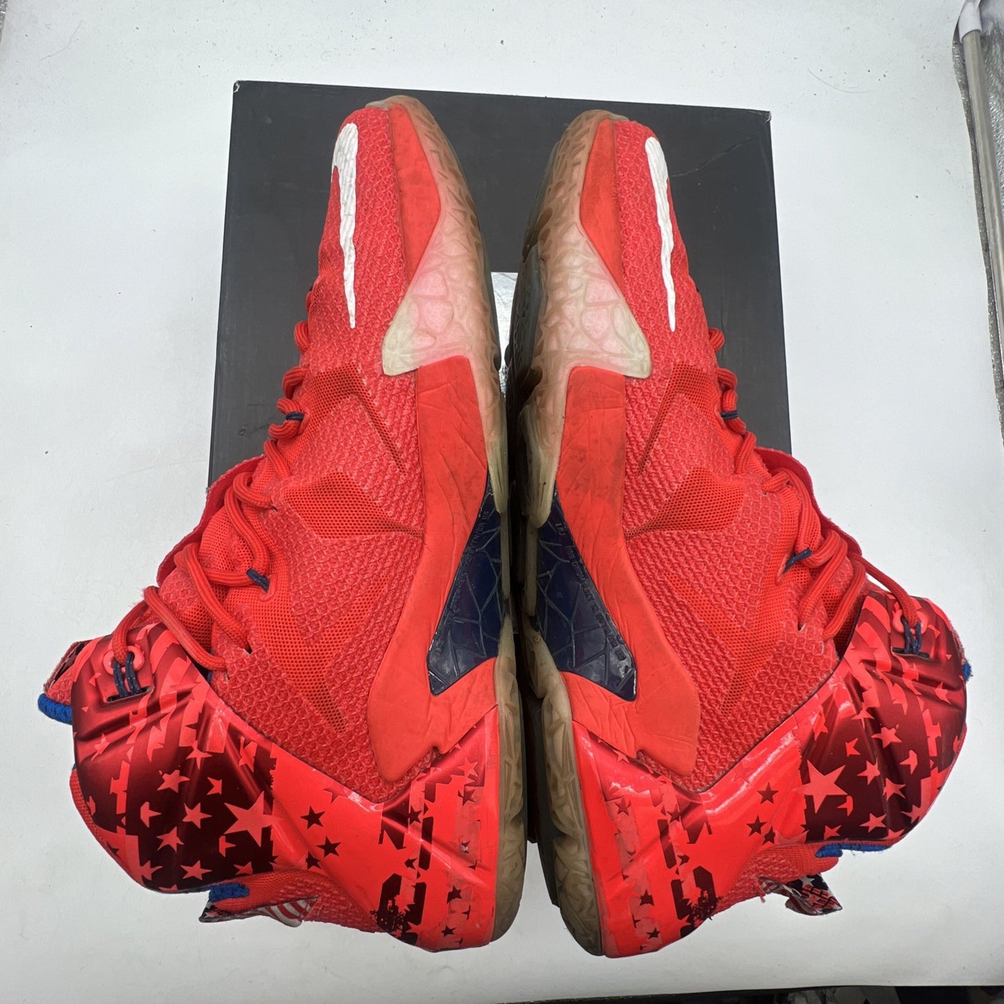 Size 13 - Nike LeBron 12 USA - (684593-616)