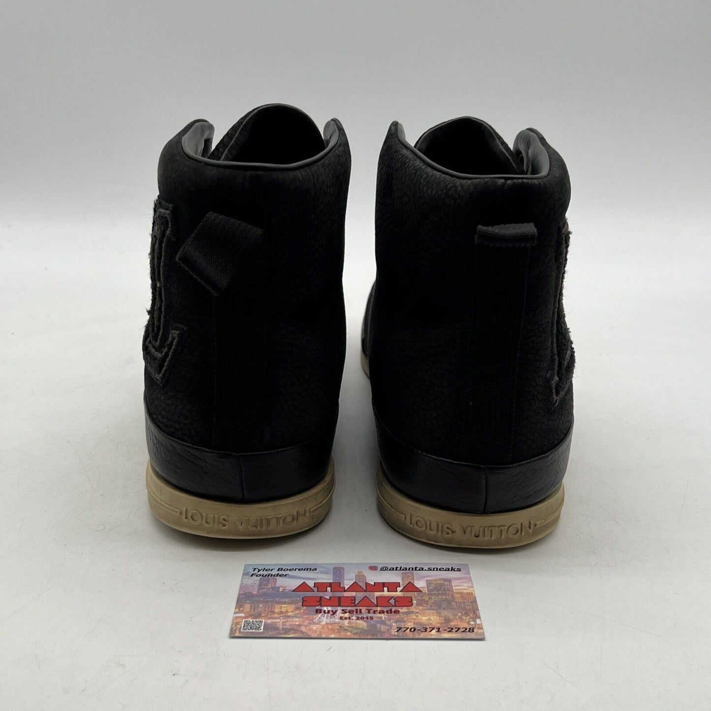 Size 13.5 - LOUIS VUITTON Surfside sneakers Black
