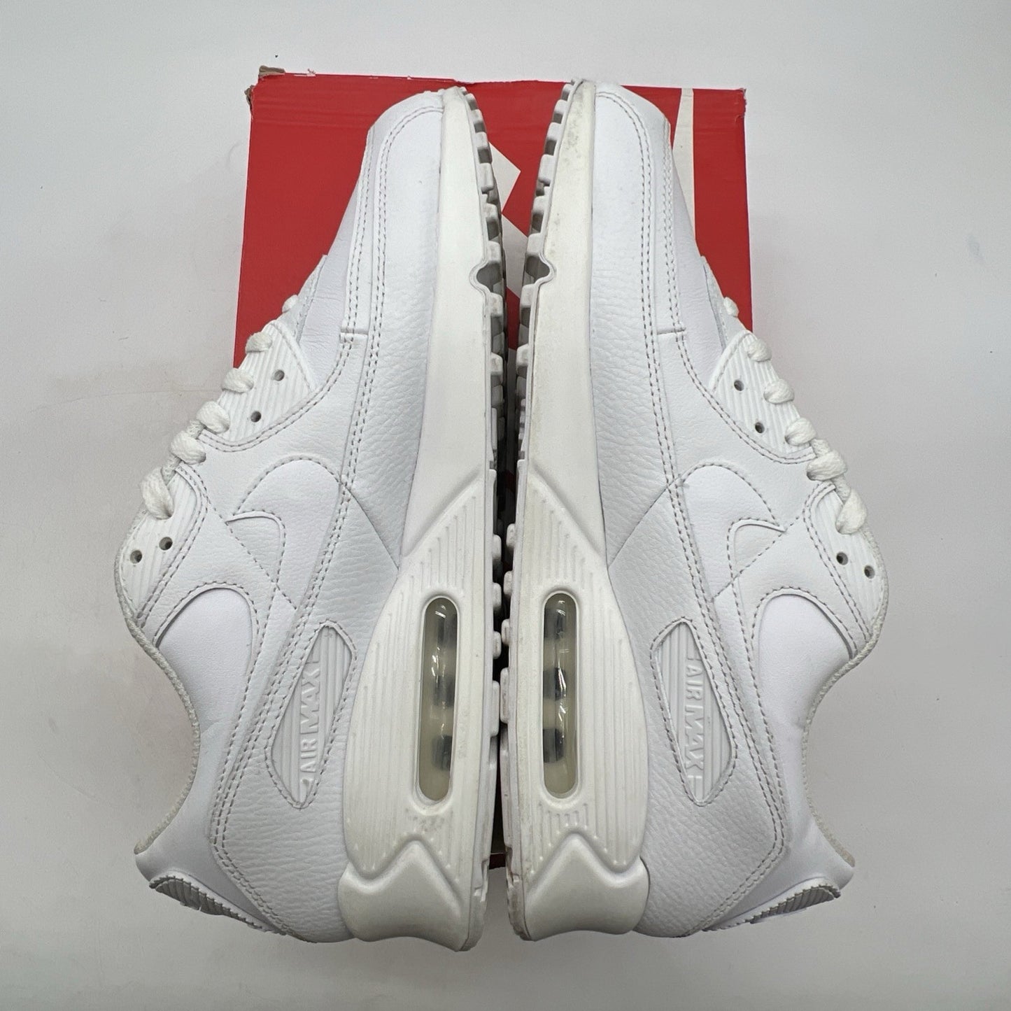 Size 12 - Nike Air Max 90 LTR Triple White (CZ5594-100)