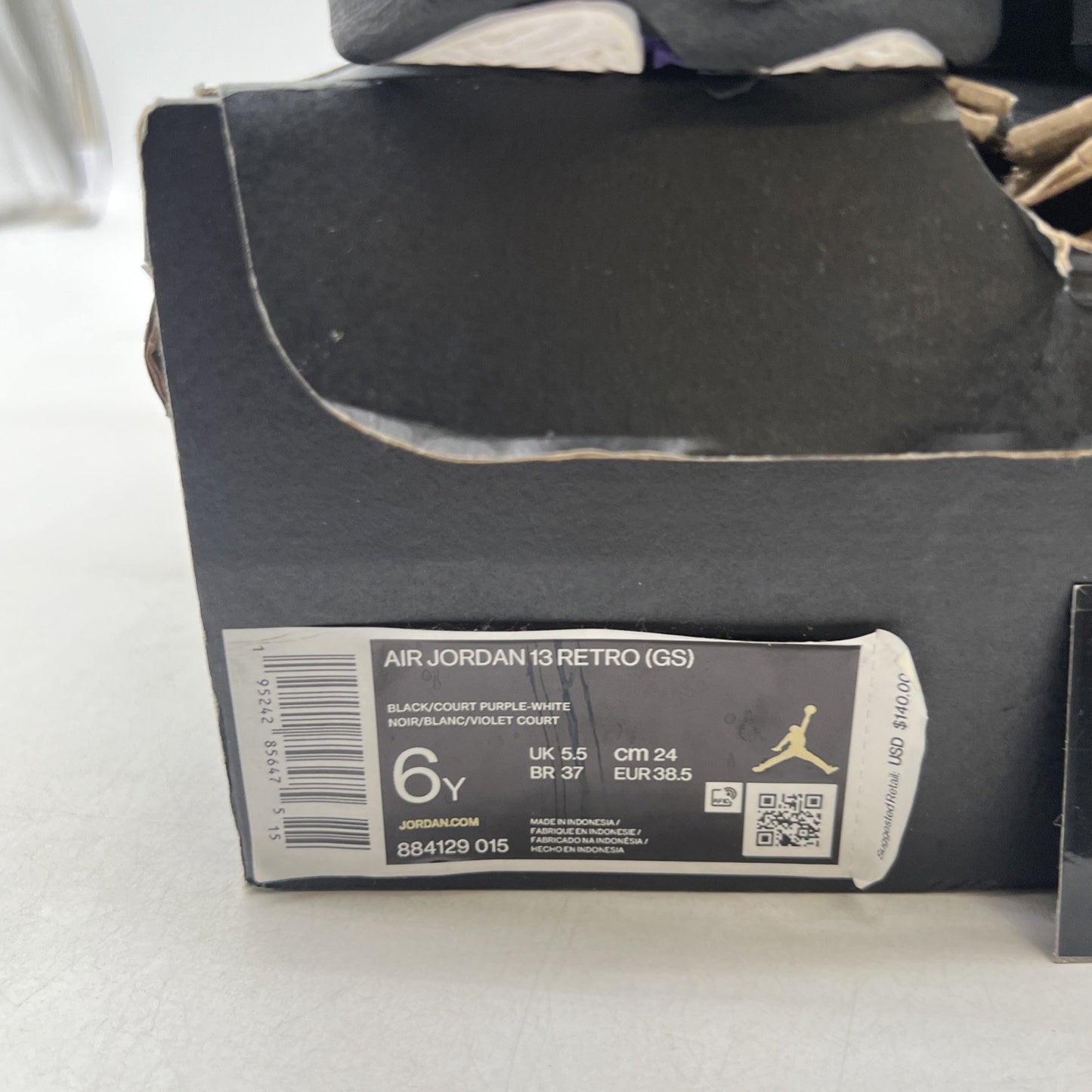 Size 6Y - Air Jordan 13 Retro Mid Court Purple (884129-015)