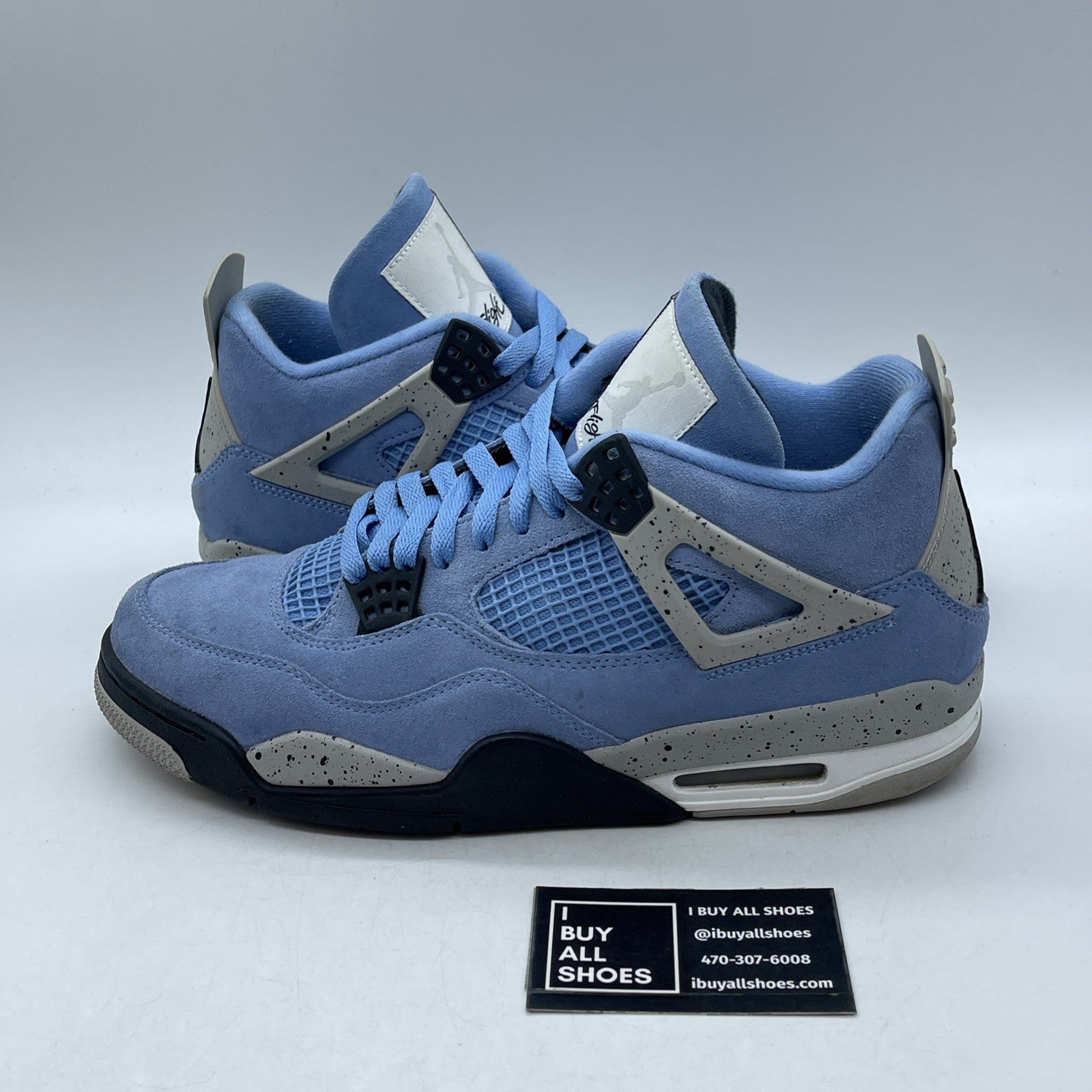 Size 10.5 - Air Jordan 4 Retro Mid University Blue (CT8527-400)